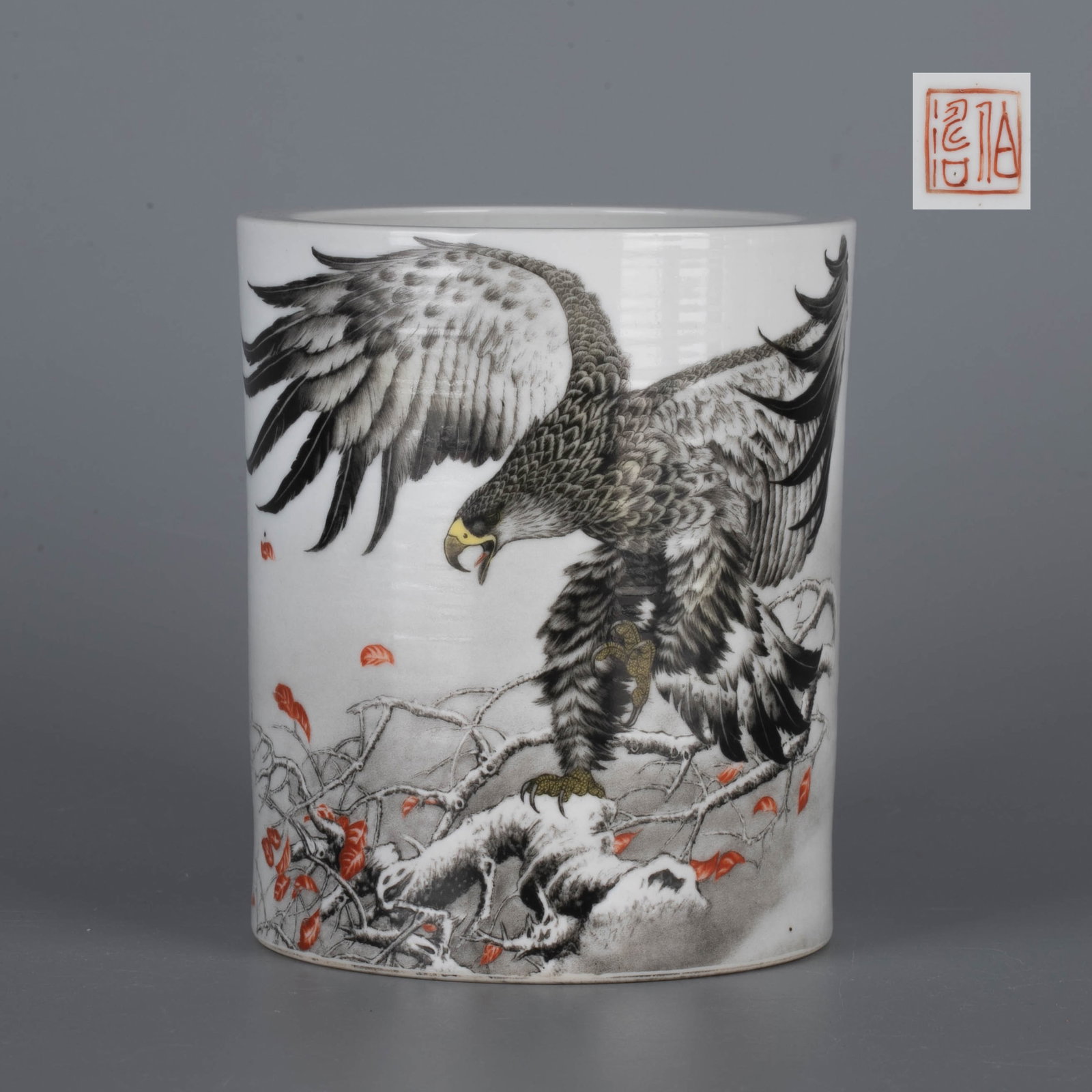 Republic of China Eagle Poems and Water Fingerprints (1 of 7)