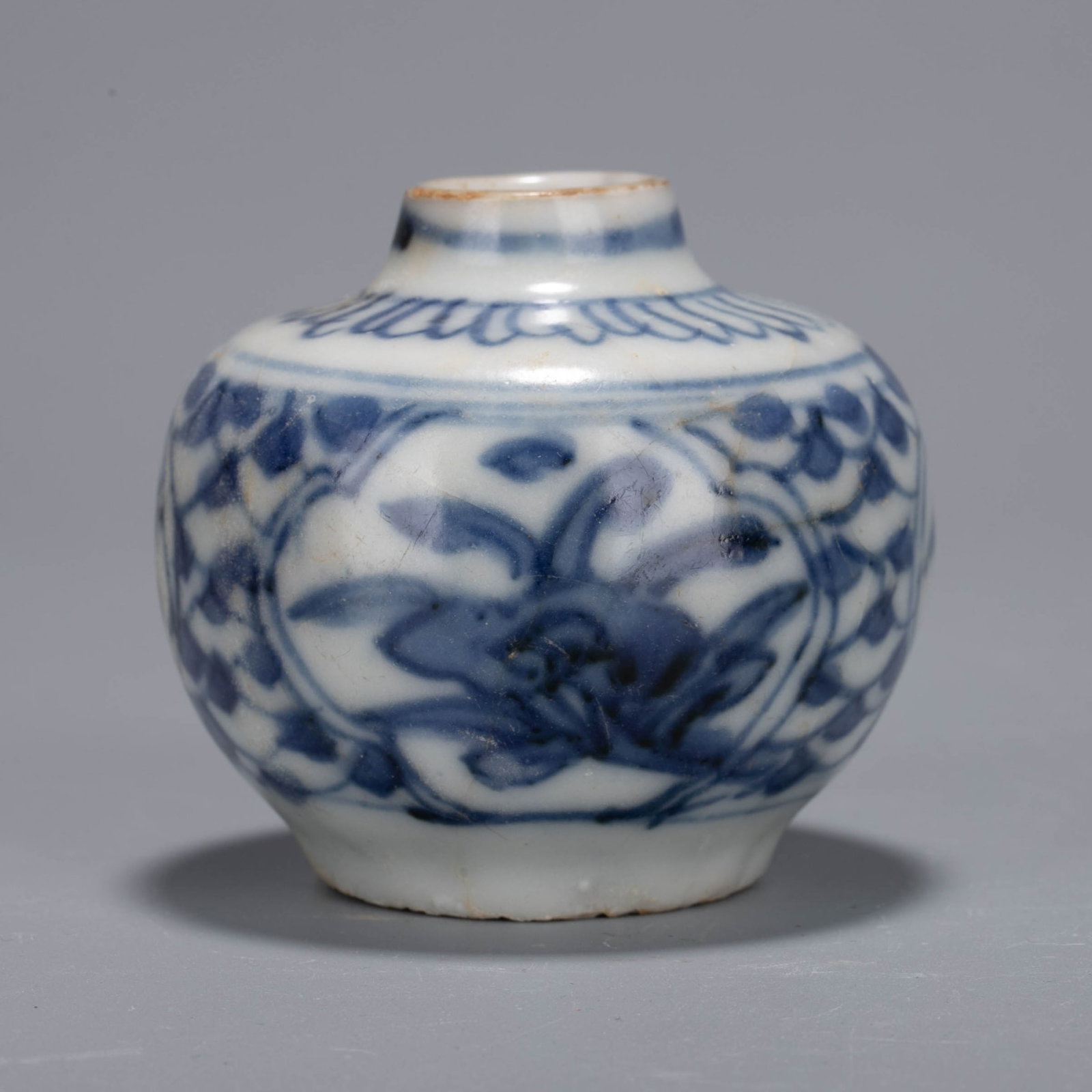 Yuan blue and white hanaire (Japanese flower vase): Yuan blue and white hanaire (Japanese flower vase)
