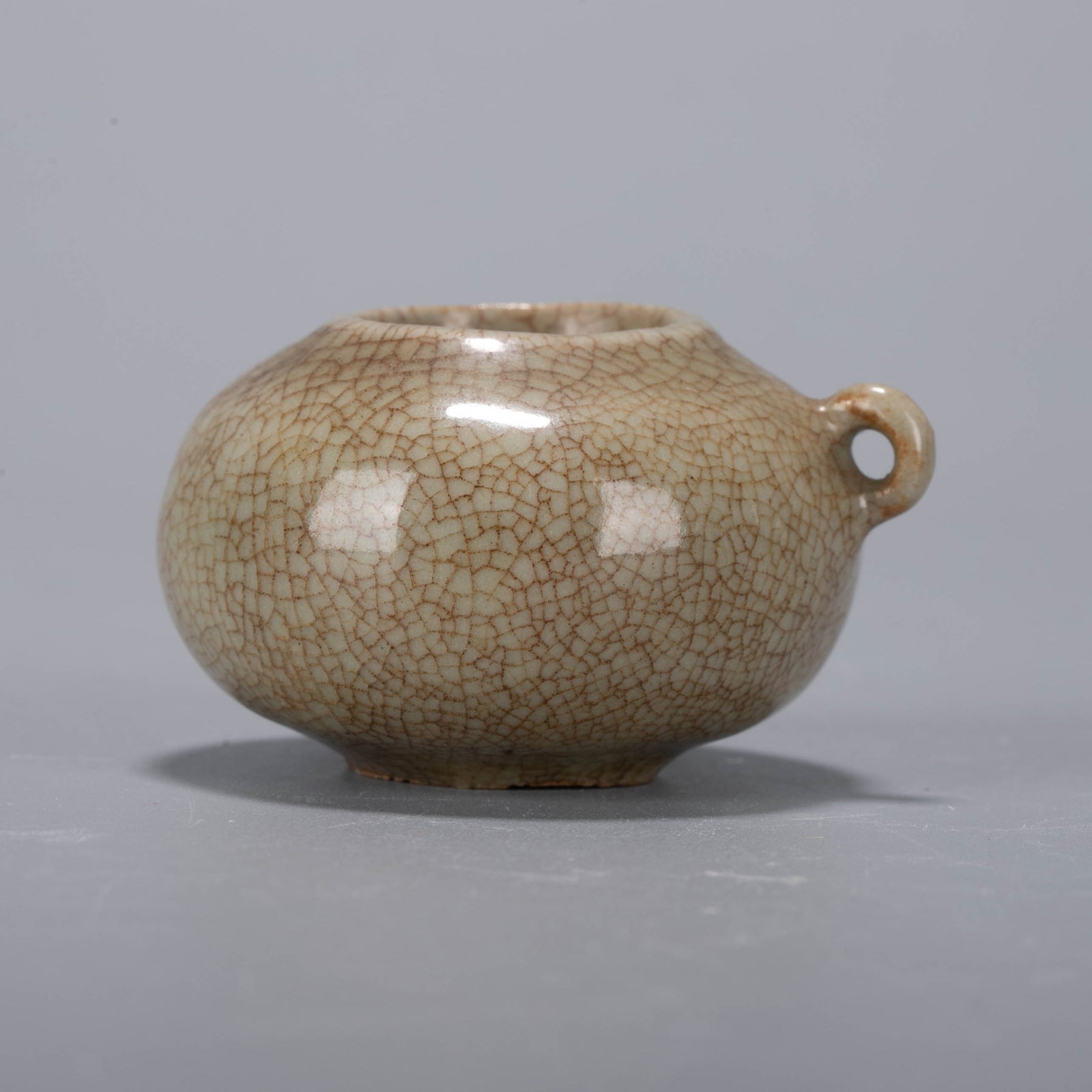 Southern Song Dynasty Longquan ware Bird food cup: Southern Song Dynasty Longquan ware Bird food cup