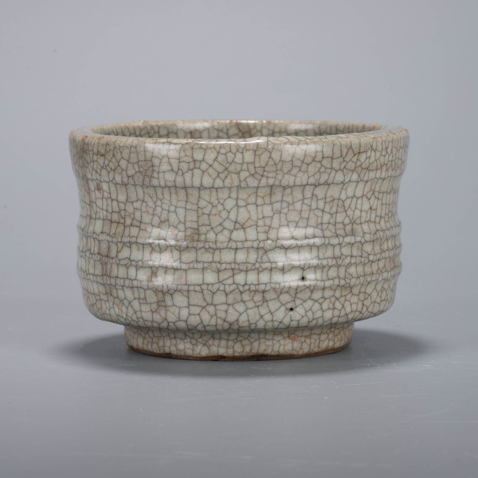 Ming Ge ware crackle glaze string pattern incense burner - 3