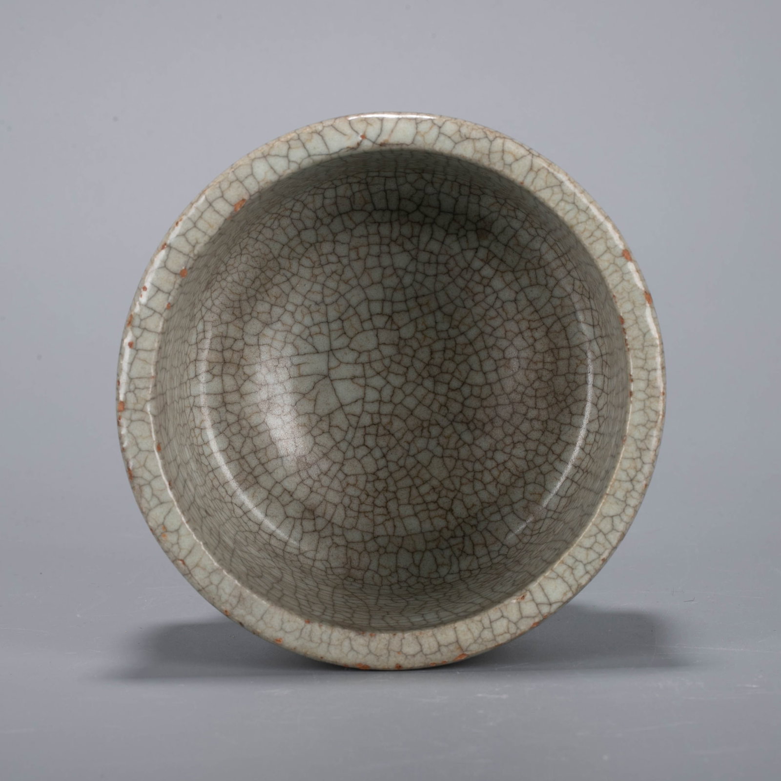 Ming Ge ware crackle glaze string pattern incense burner - 6