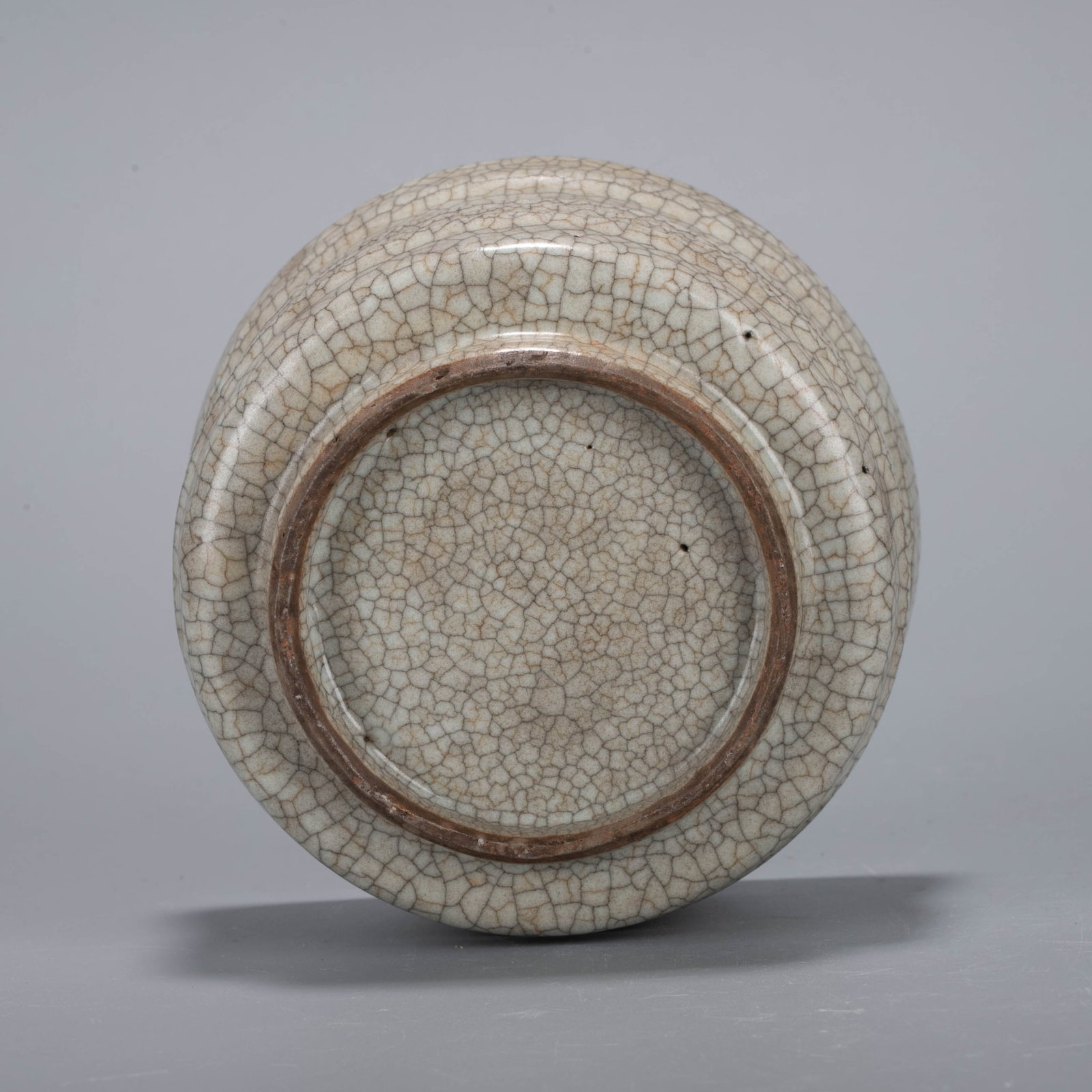 Ming Ge ware crackle glaze string pattern incense burner - 7