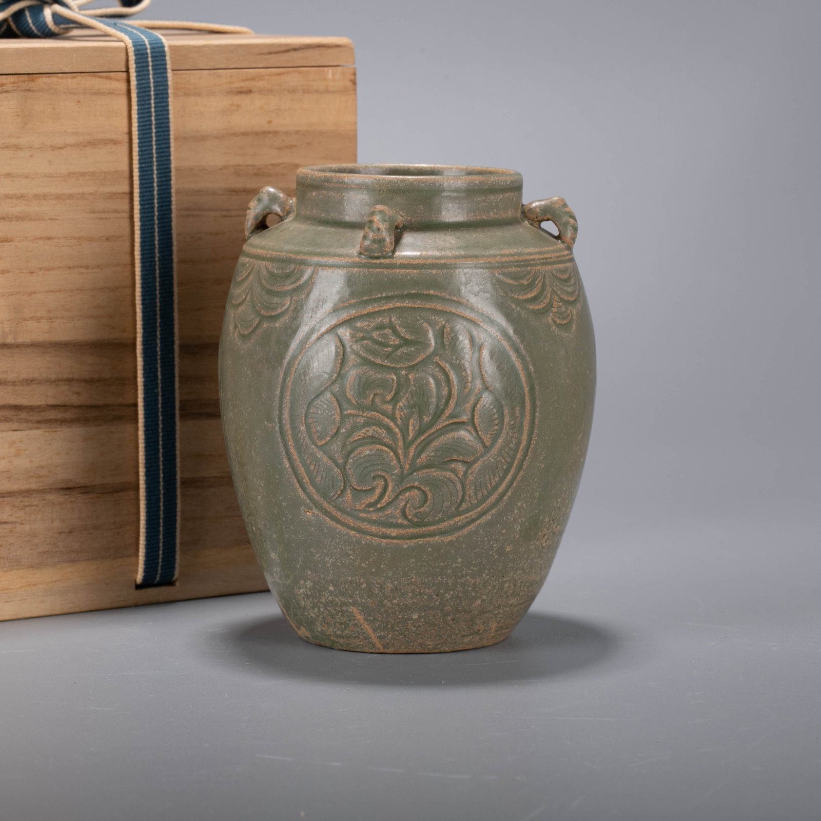 Yue ware Four ears vessel: Yue ware Four ears vessel