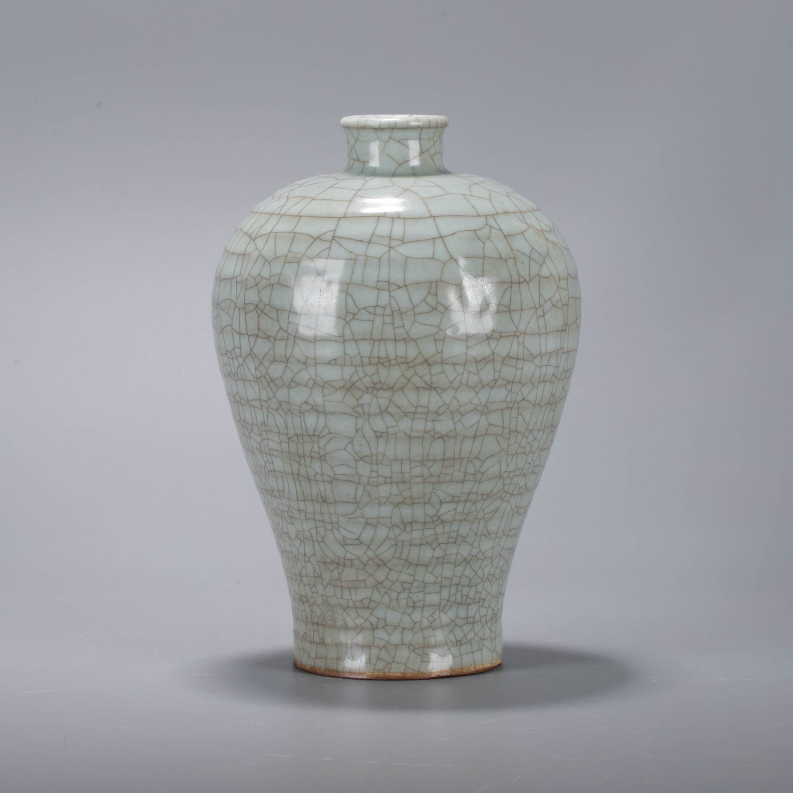 Longquan celadon meiping vase - 2