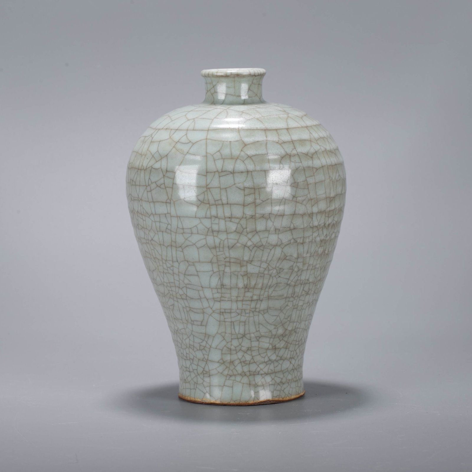 Longquan celadon meiping vase - 3