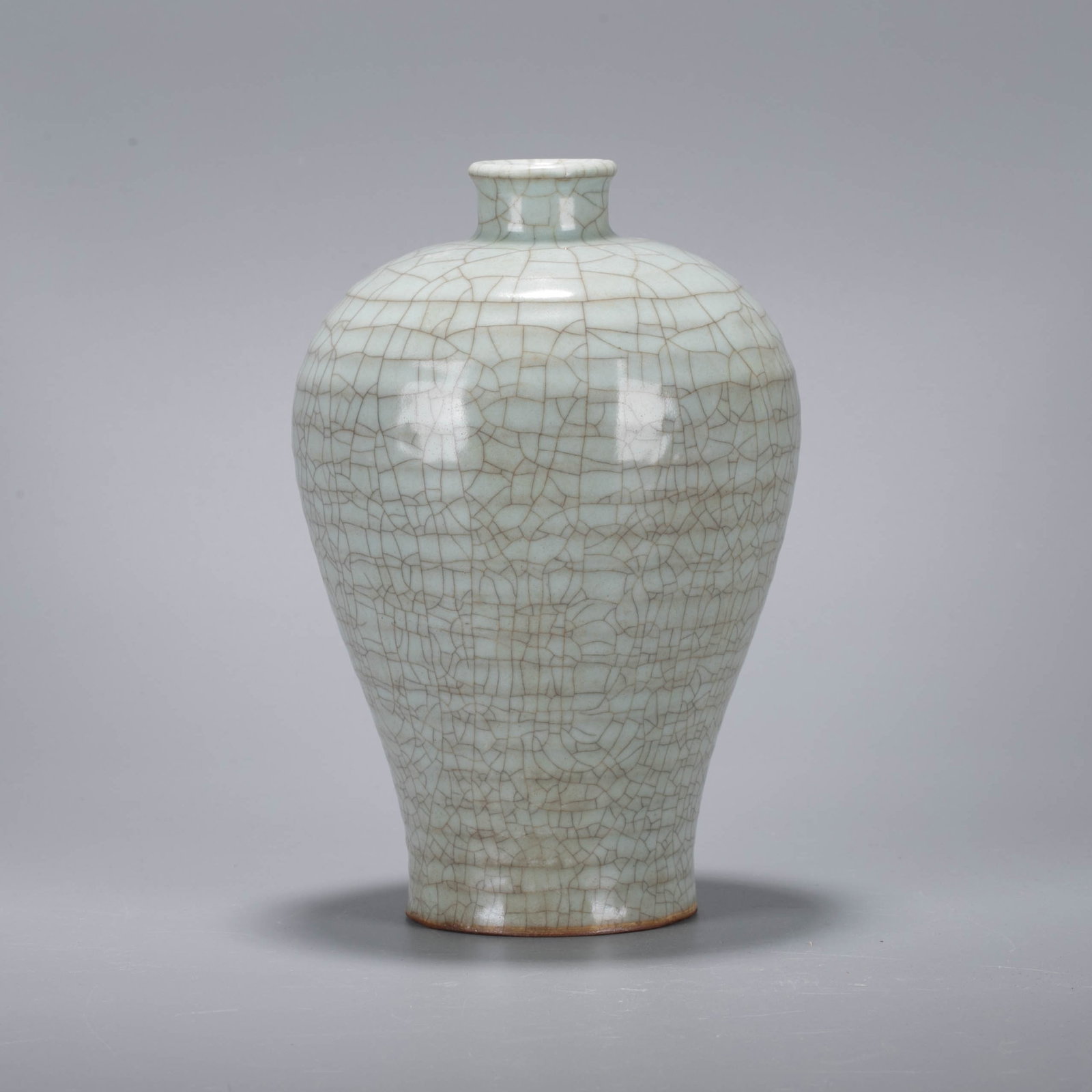 Longquan celadon meiping vase - 5