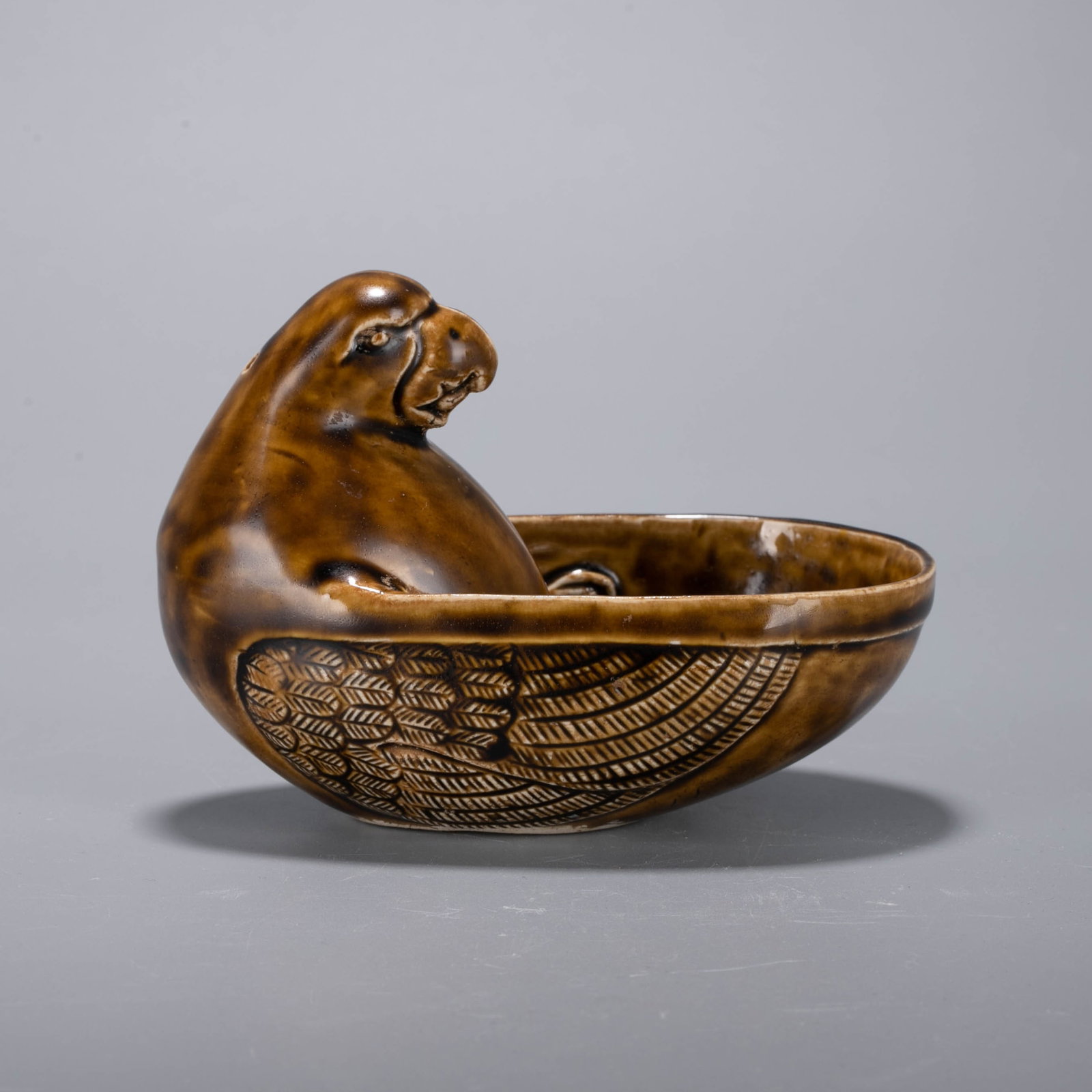 Brown parrot cup - 6