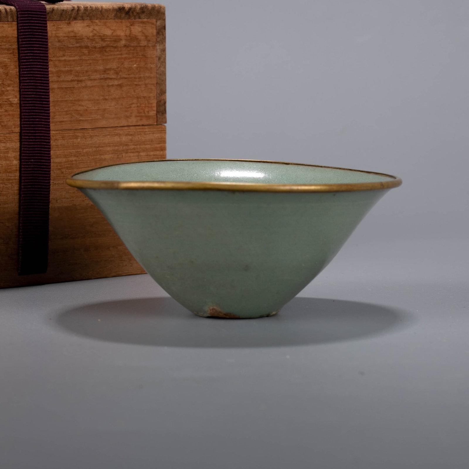 A Goryeo Celadon Conical Hat-Shaped Bowl: A Goryeo Celadon Conical Hat-Shaped Bowl