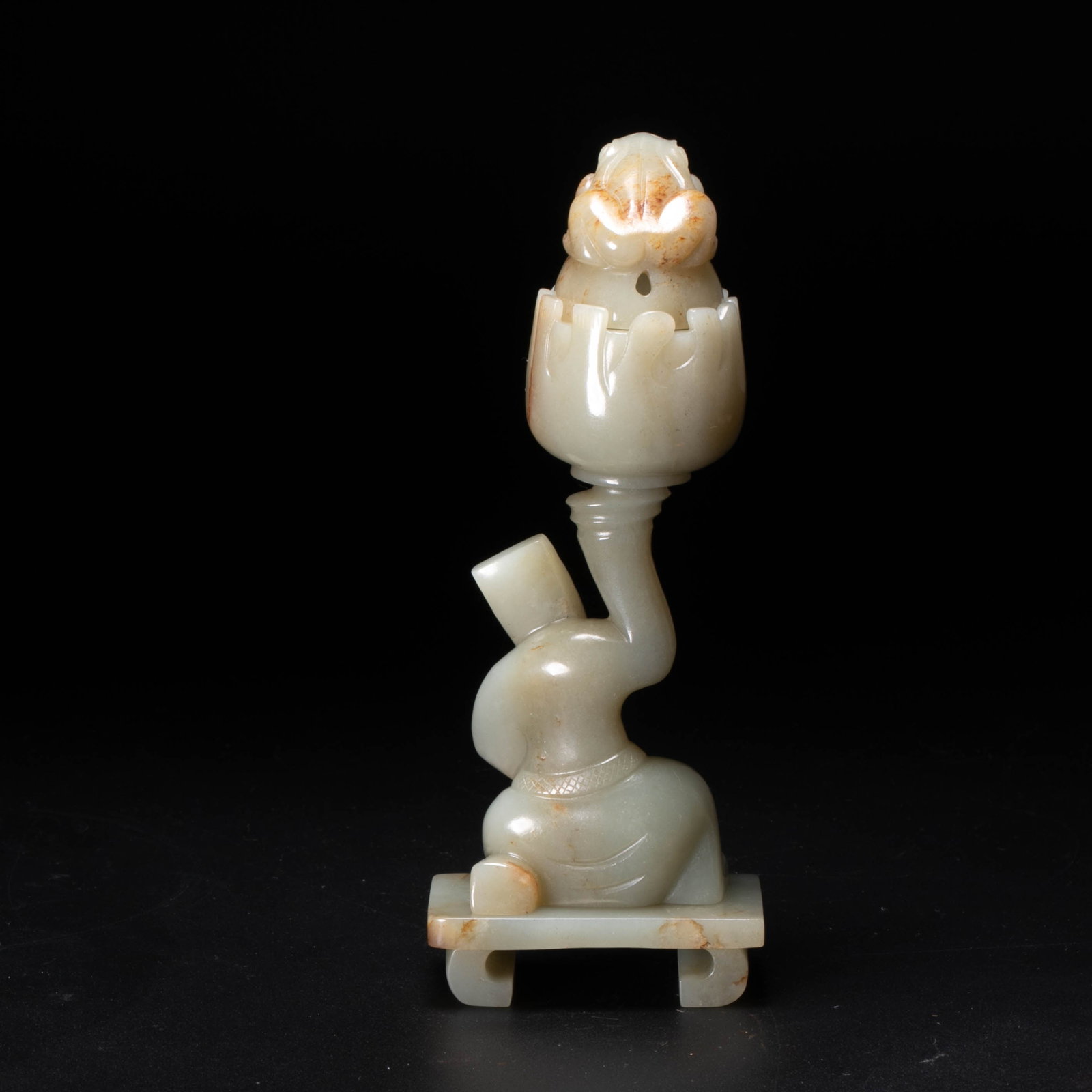 Hetian jade Human ceiling lamp - 7