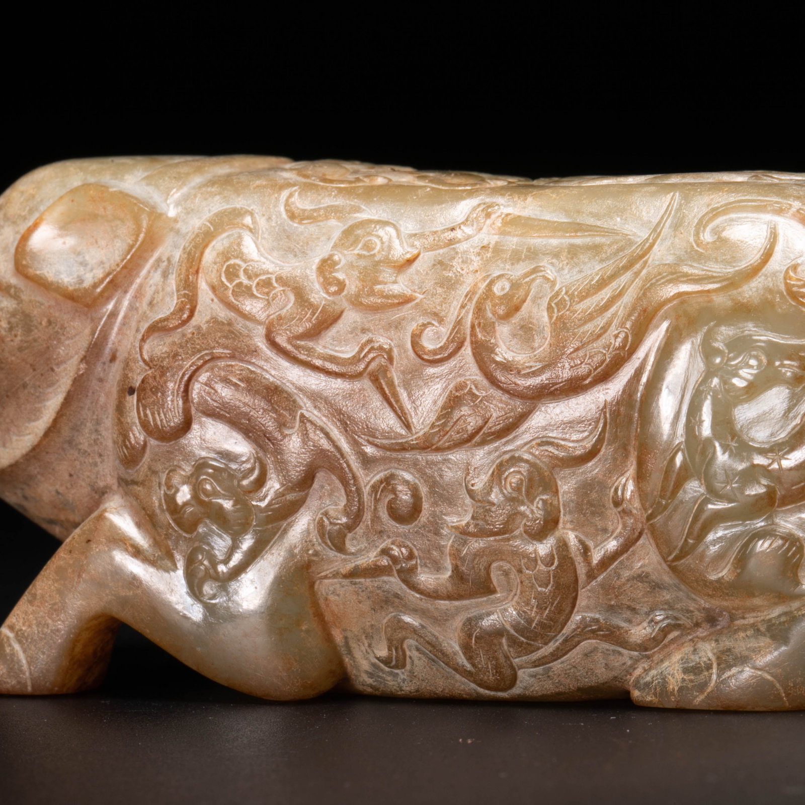 Han jade lying pig - 10