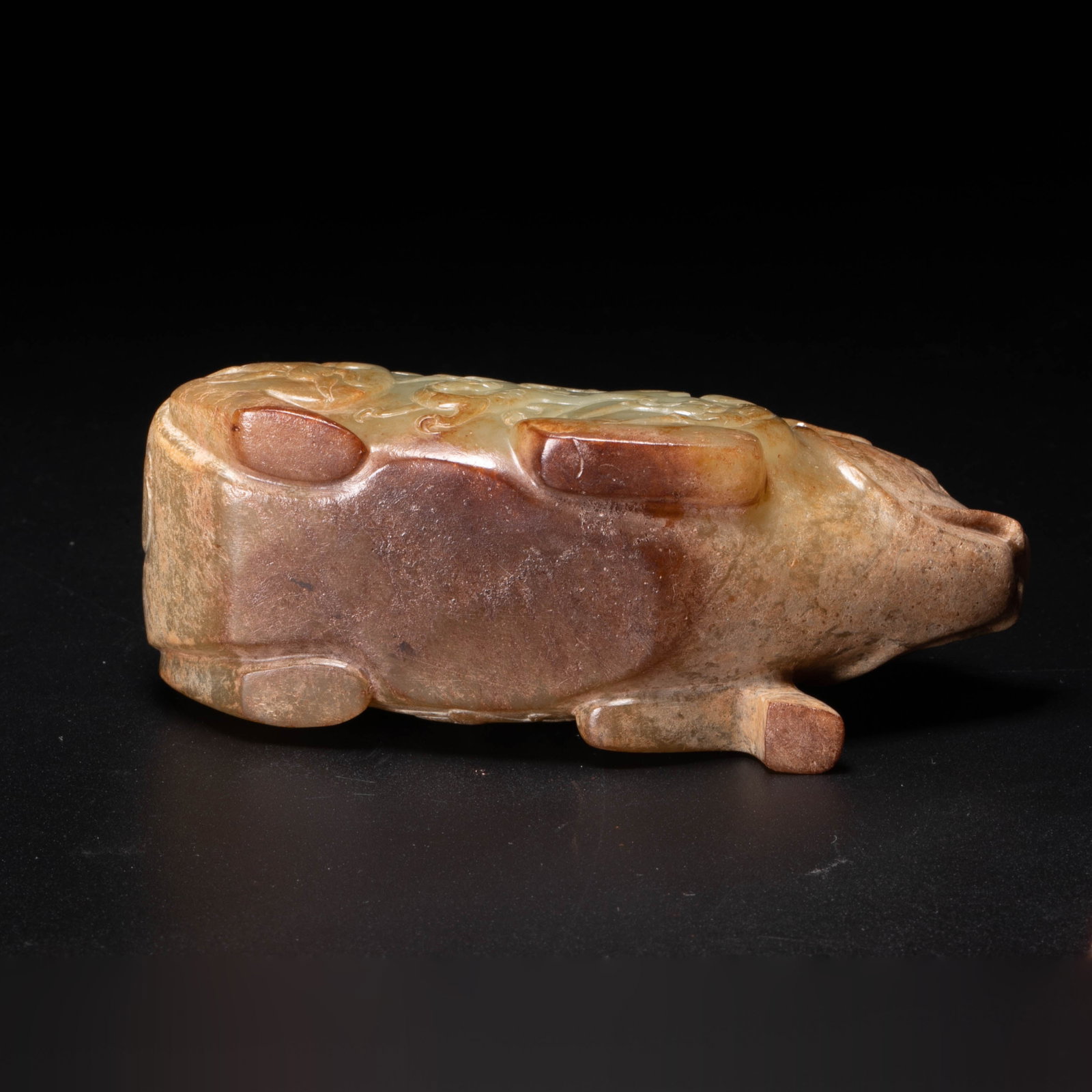 Han jade lying pig - 6