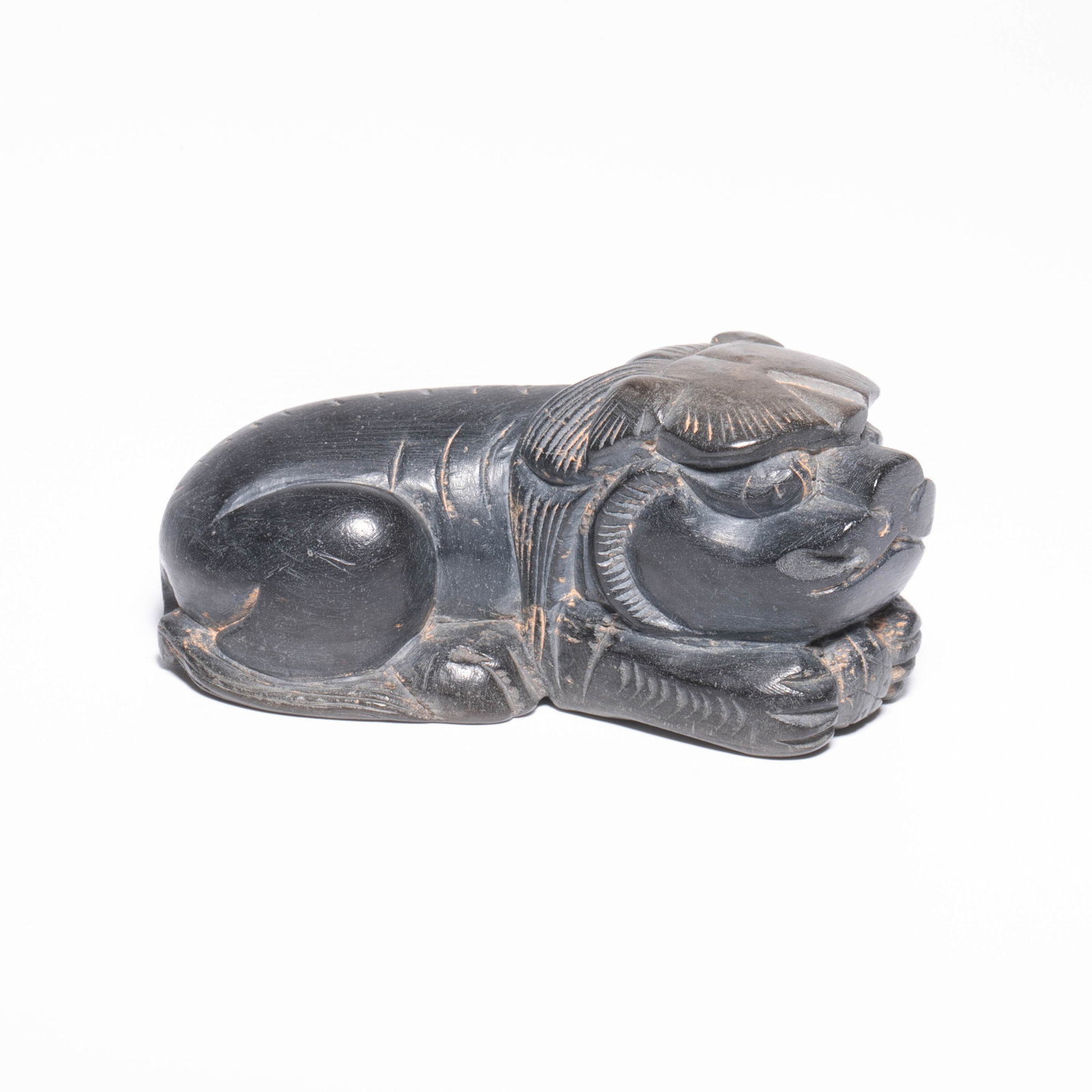 Song Dynasty Chu Shi's Auspicious Beast Paperweight: Song Dynasty Chu Shi's Auspicious Beast Paperweight