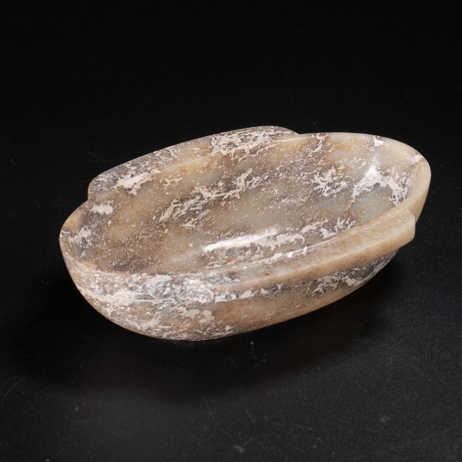 Western Han Dynasty ear cup: Western Han Dynasty ear cup