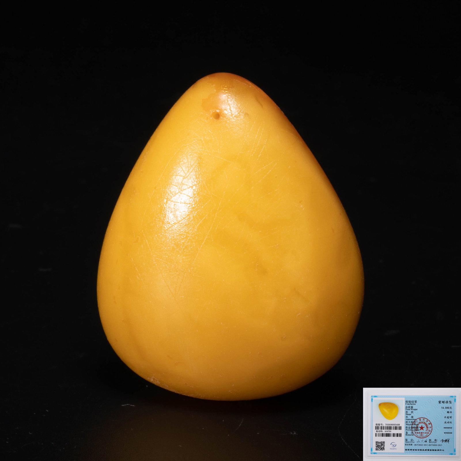 Beeswax pendant: Beeswax pendant