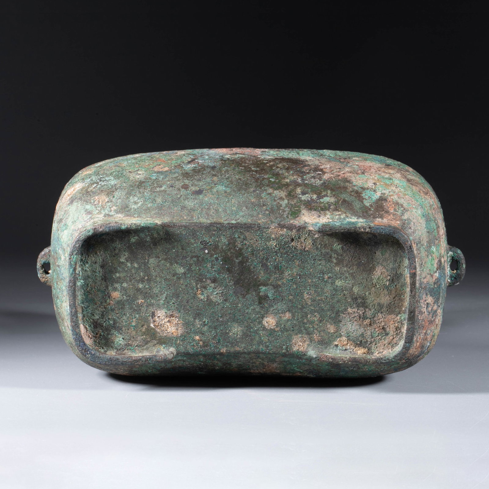 Chinese bronze lamp - 8
