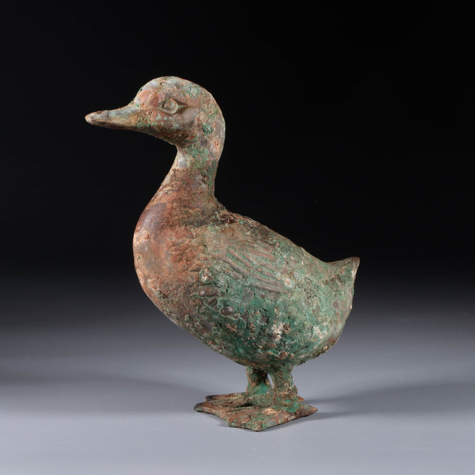 Chinese bronze device duck (1 of 6)