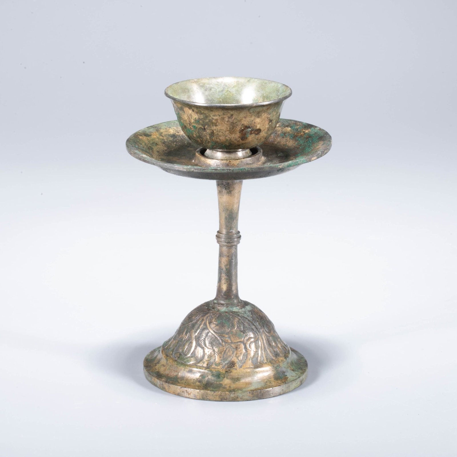 Tang silver lamp - 2