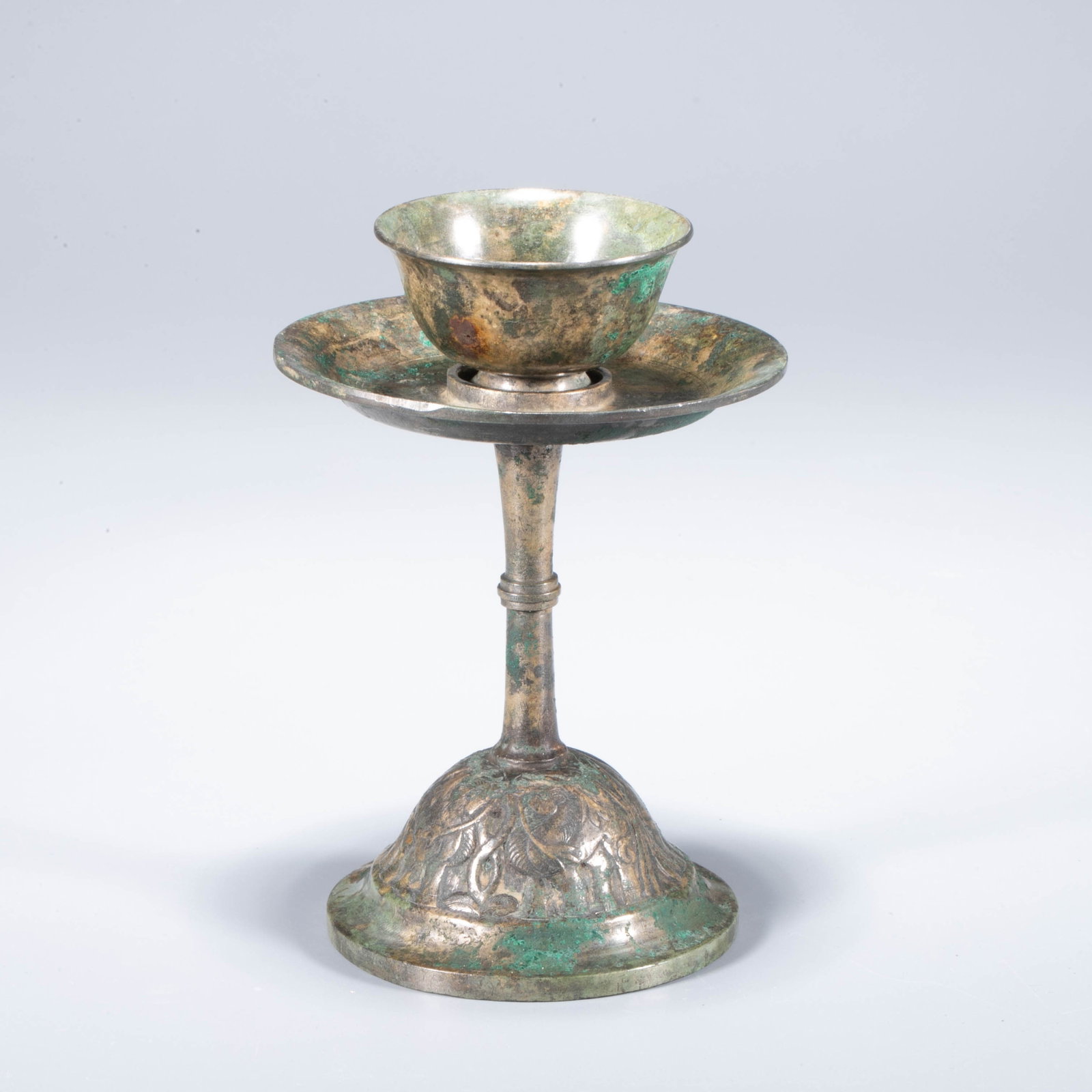 Tang silver lamp - 3