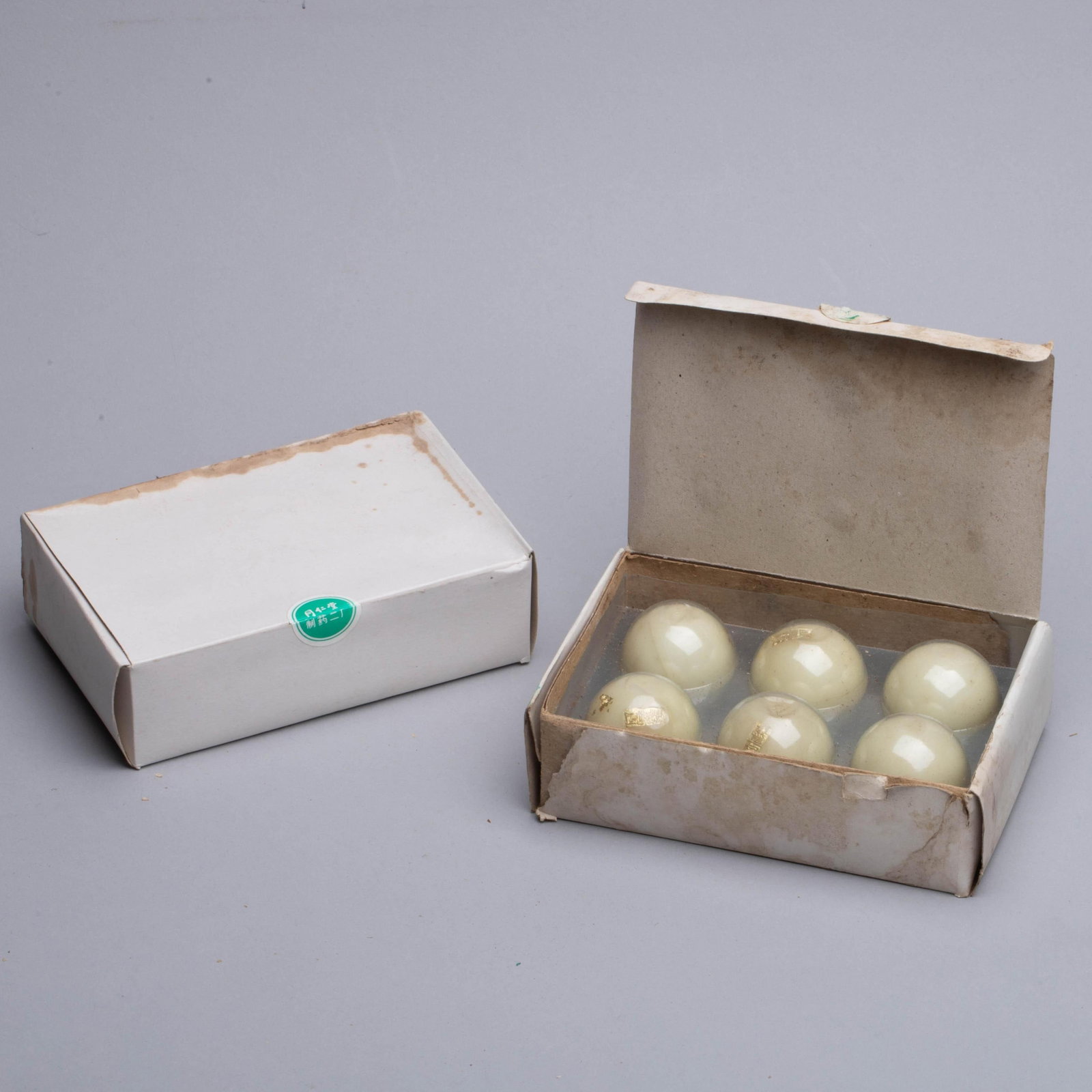 In the early 1990s, 2 boxes of Tongrentang Wuji Baifeng Pills (1 of 9)