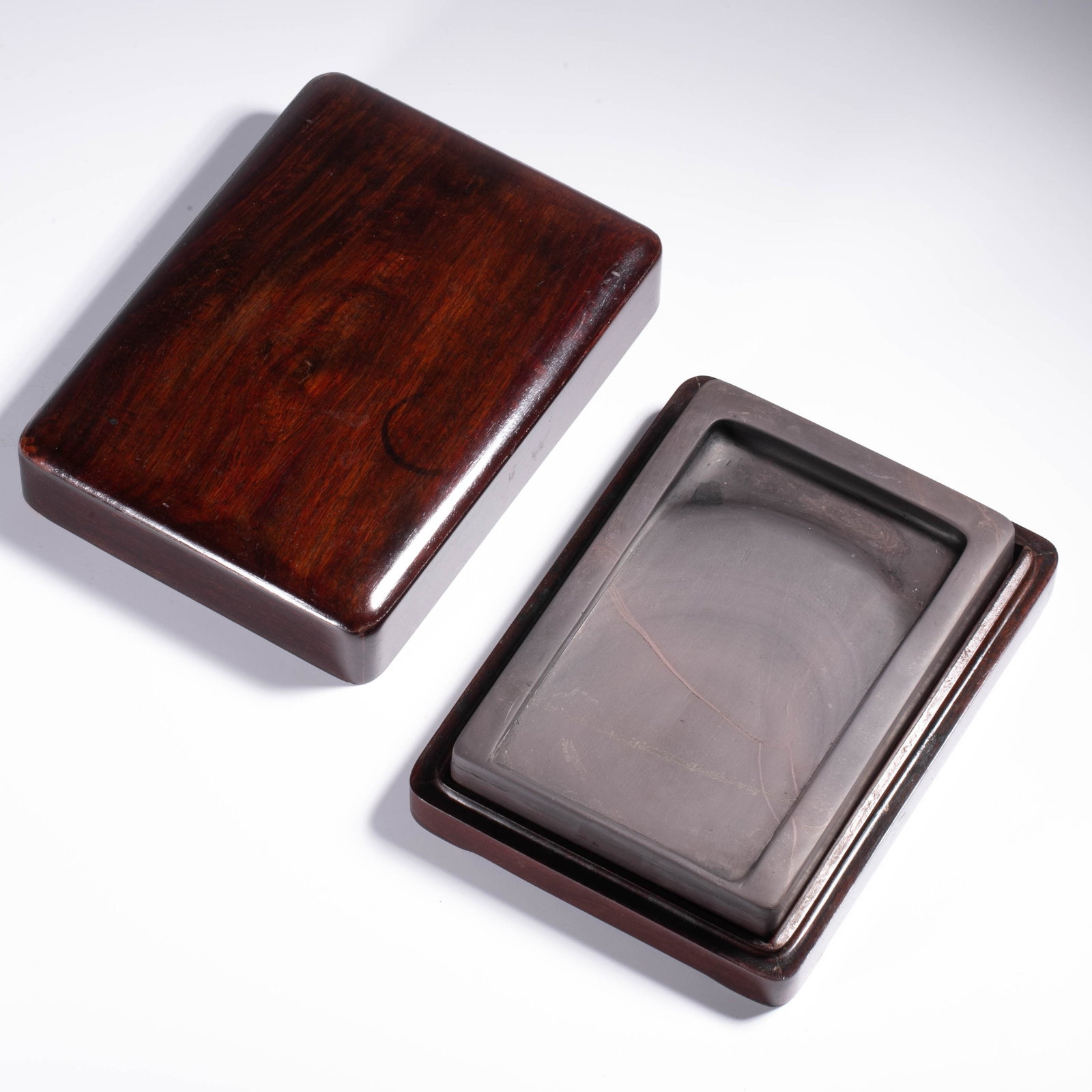 Qing Dynasty Duanxi Laokeng Shuiyan Rectangular inkstone (1 of 6)