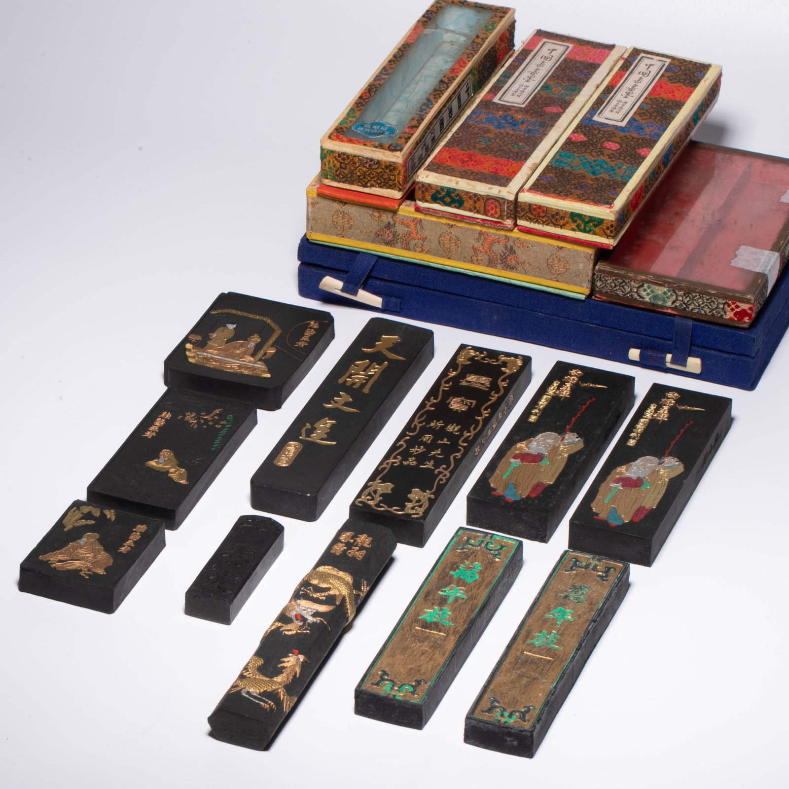 Ancient method scholar's object Hui ink a group: Ancient method scholar's object Hui ink a group