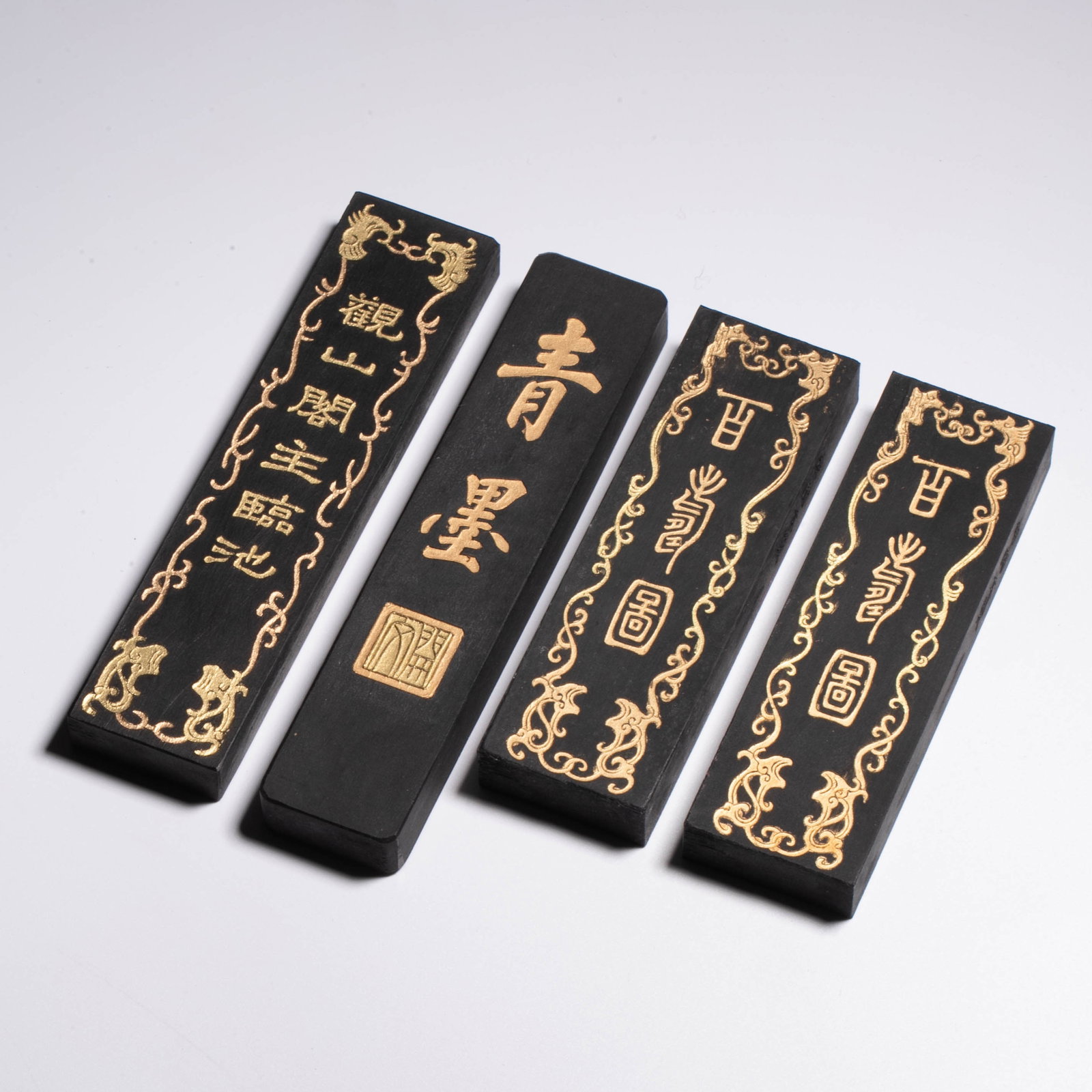 Ancient method scholar's object Hui ink a group - 3