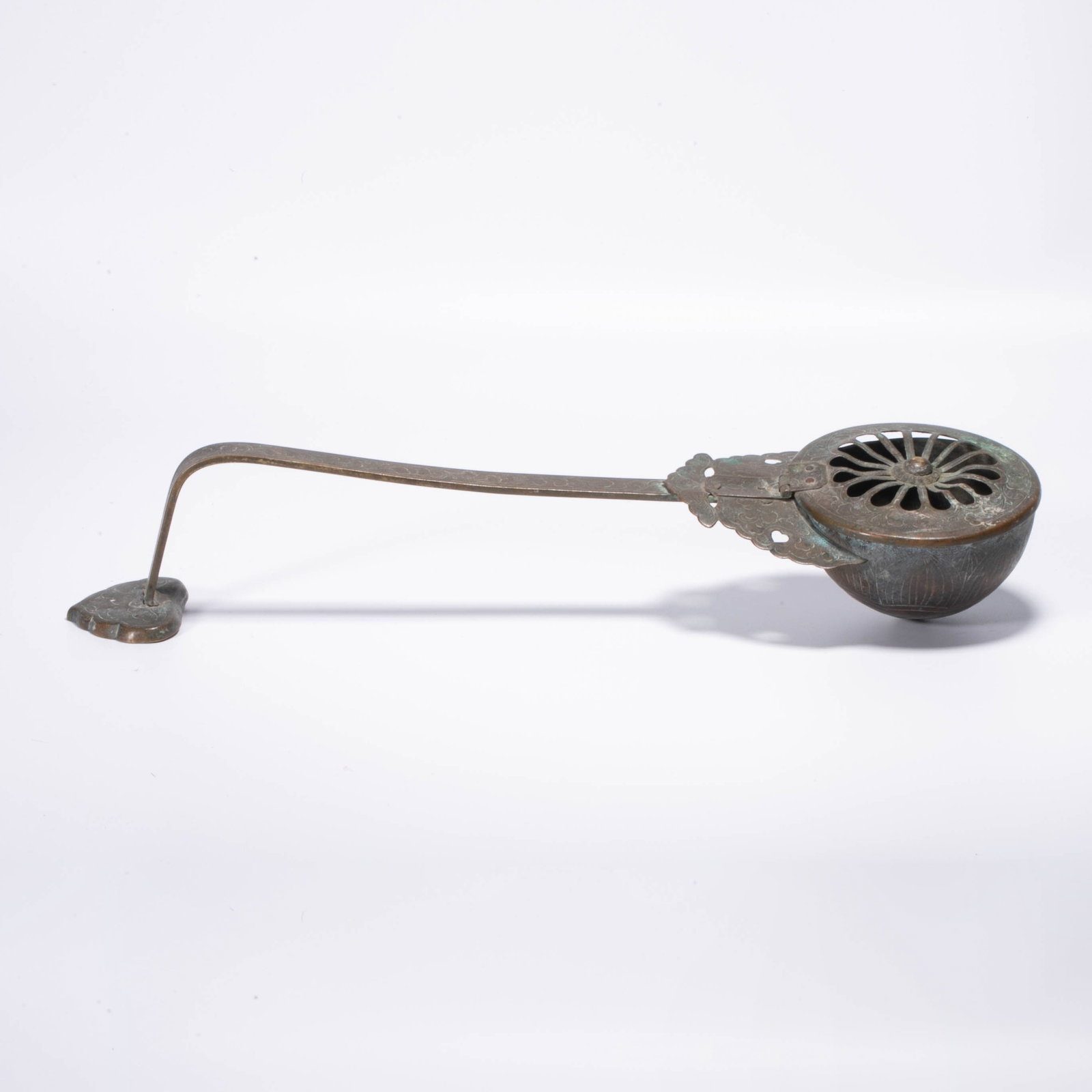 Bronze handle incense burner (1 of 7)