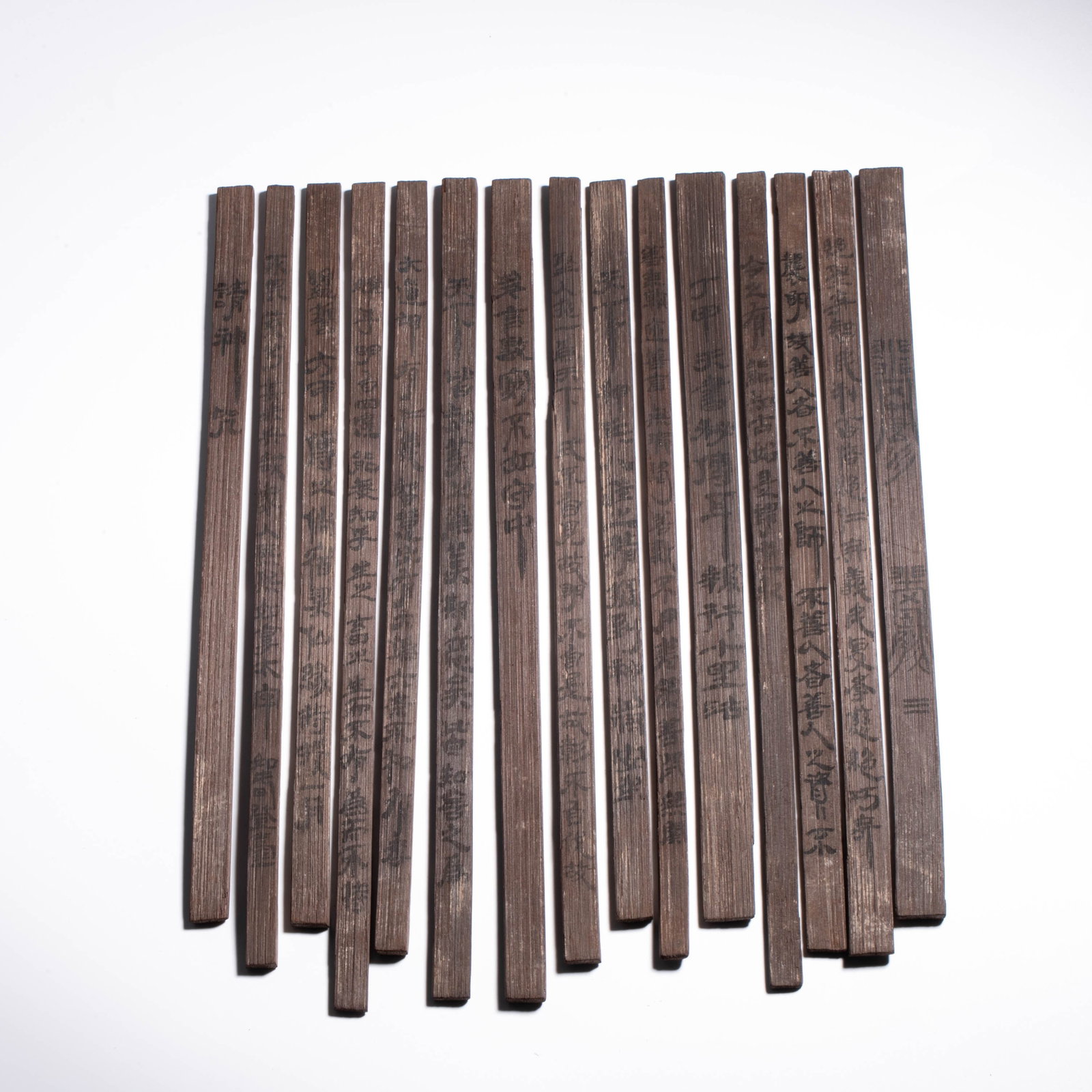 Han wooden slip a group: Han wooden slip a group