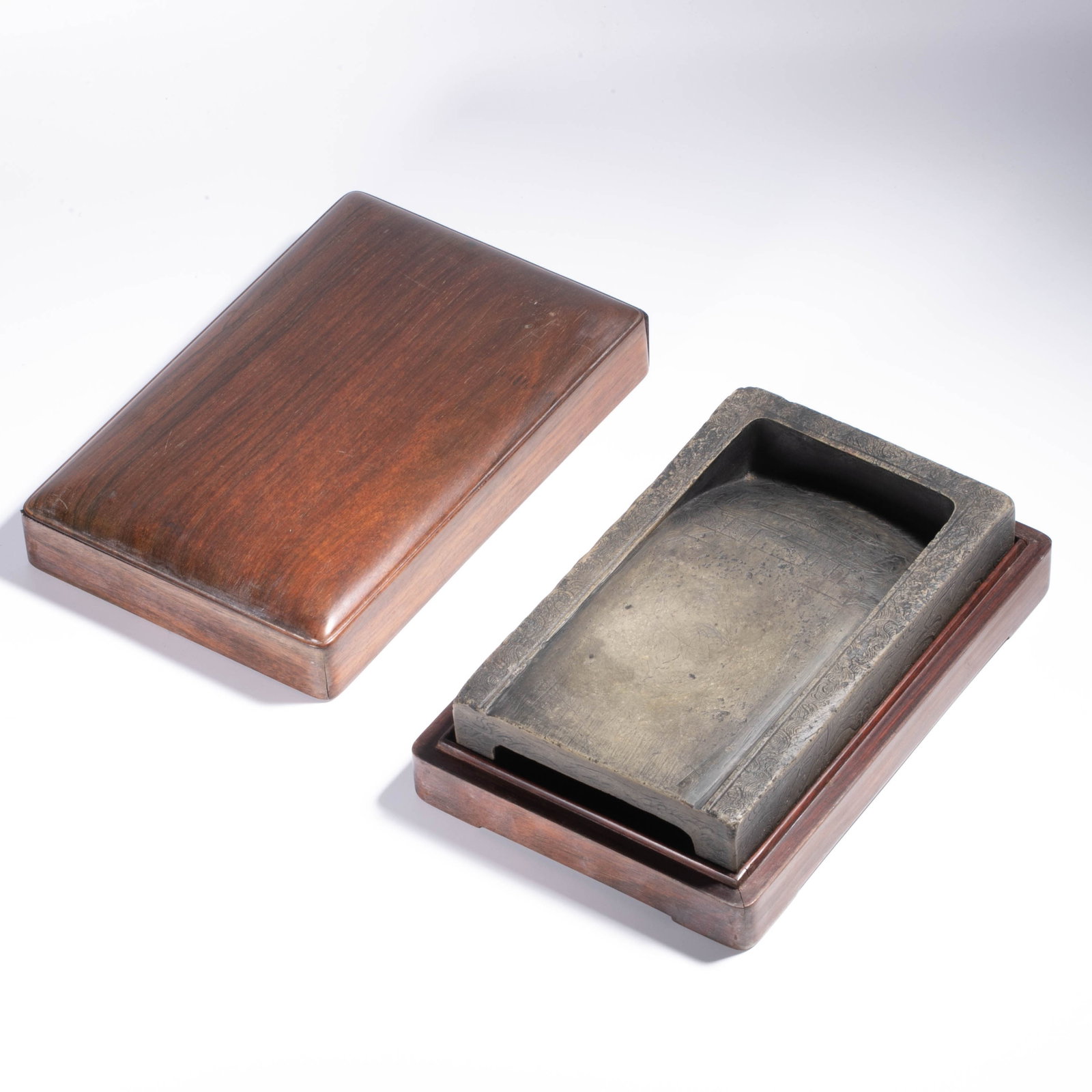 Ming Luduan Penglai inkstone: Ming Luduan Penglai inkstone
