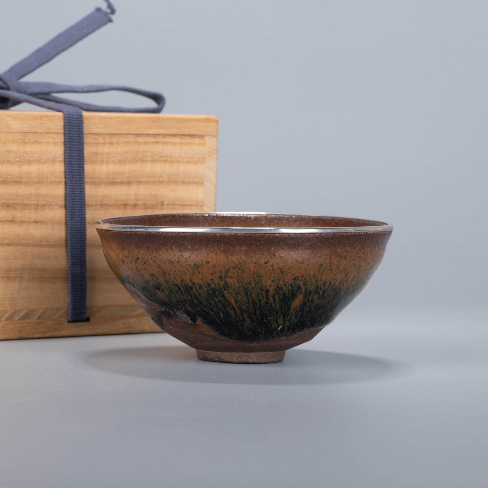 Song Dynasty Henan Kiln Tianmu Tea bowl: Song Dynasty Henan Kiln Tianmu Tea bowl
