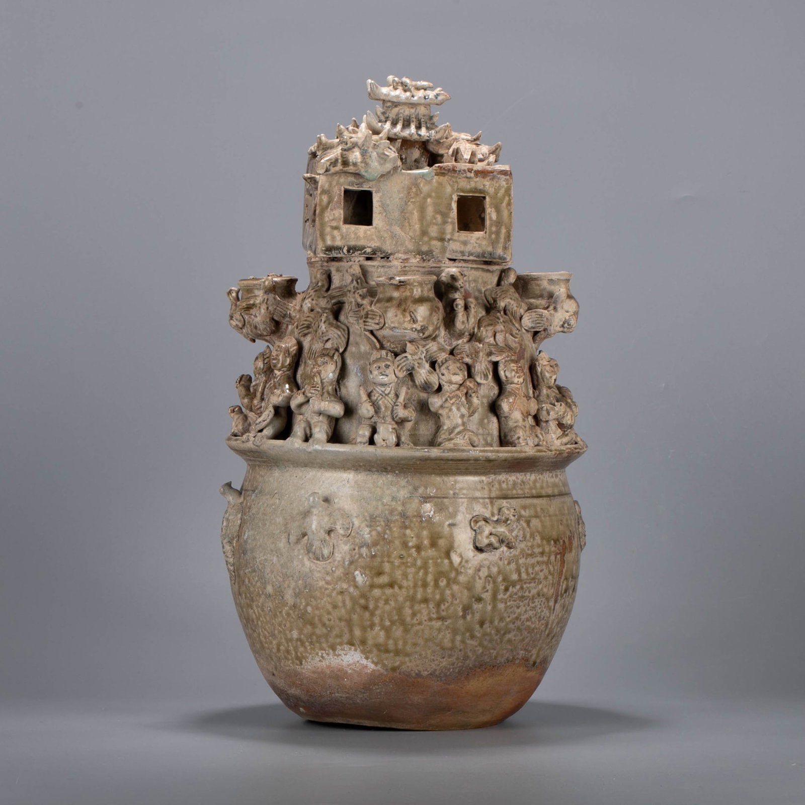 Ancient Chinese vessel (1 of 6)