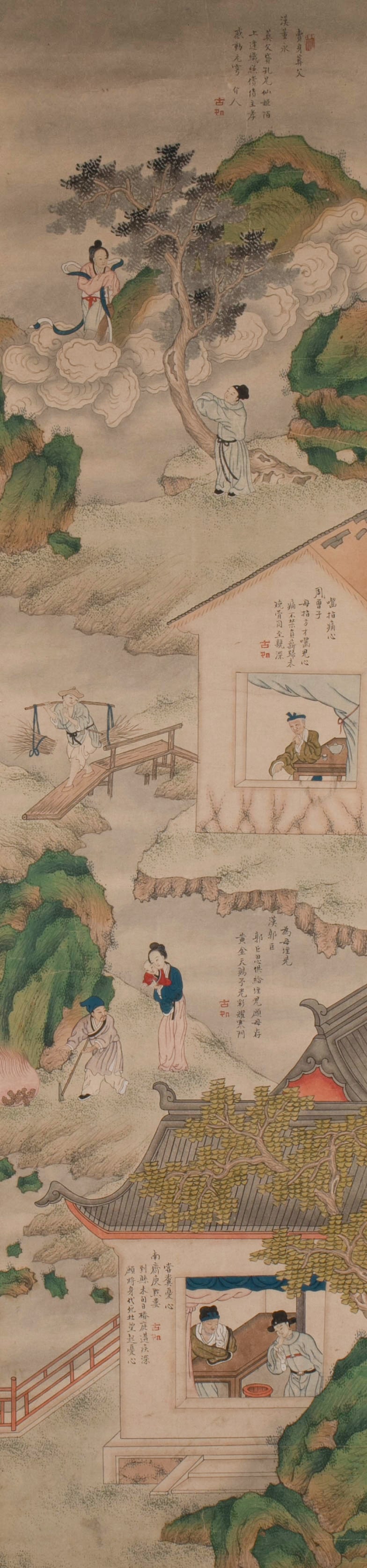 Figure-story handscroll: Figure-story handscroll