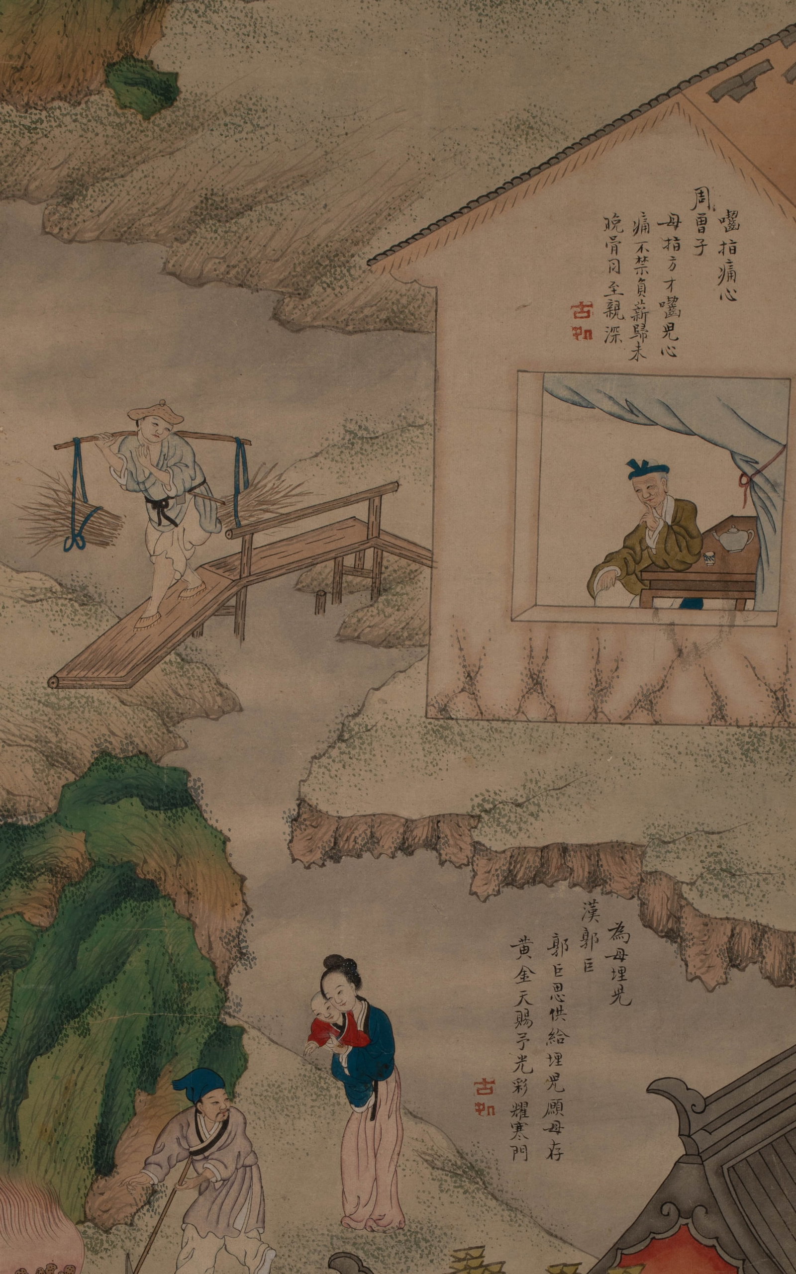 Figure-story handscroll - 4