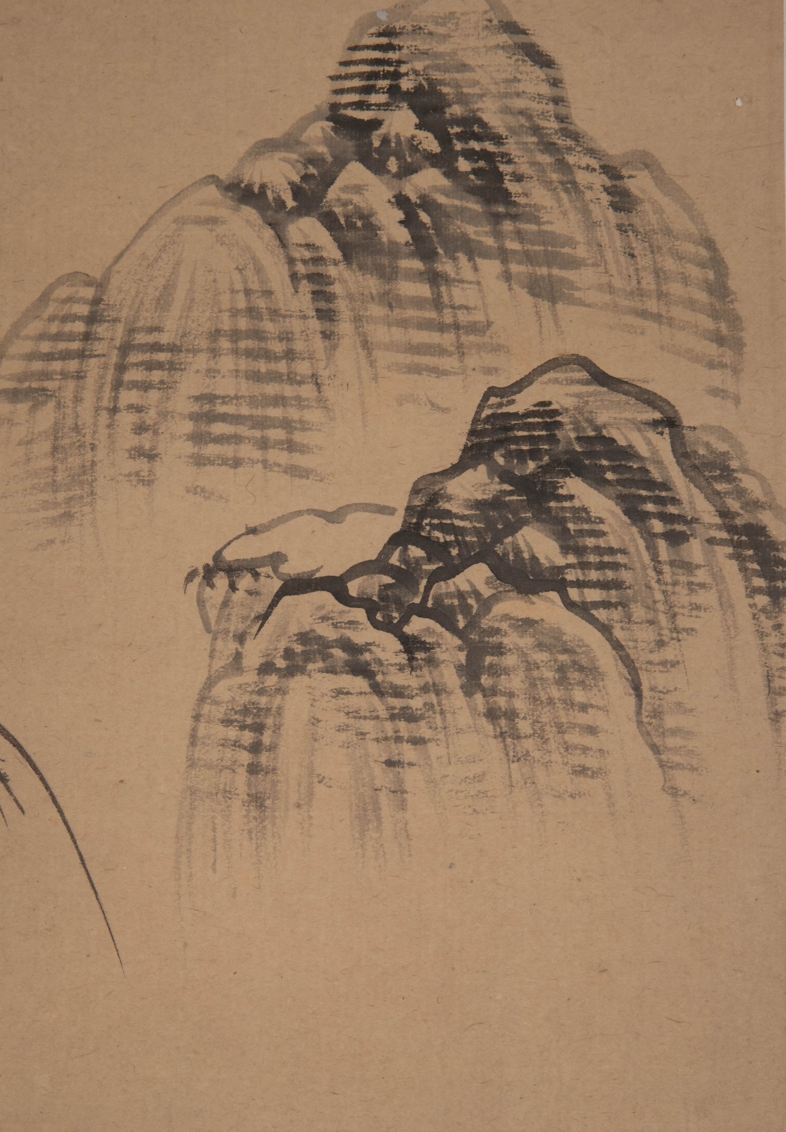 Qi Baishi, landscape draft - 3