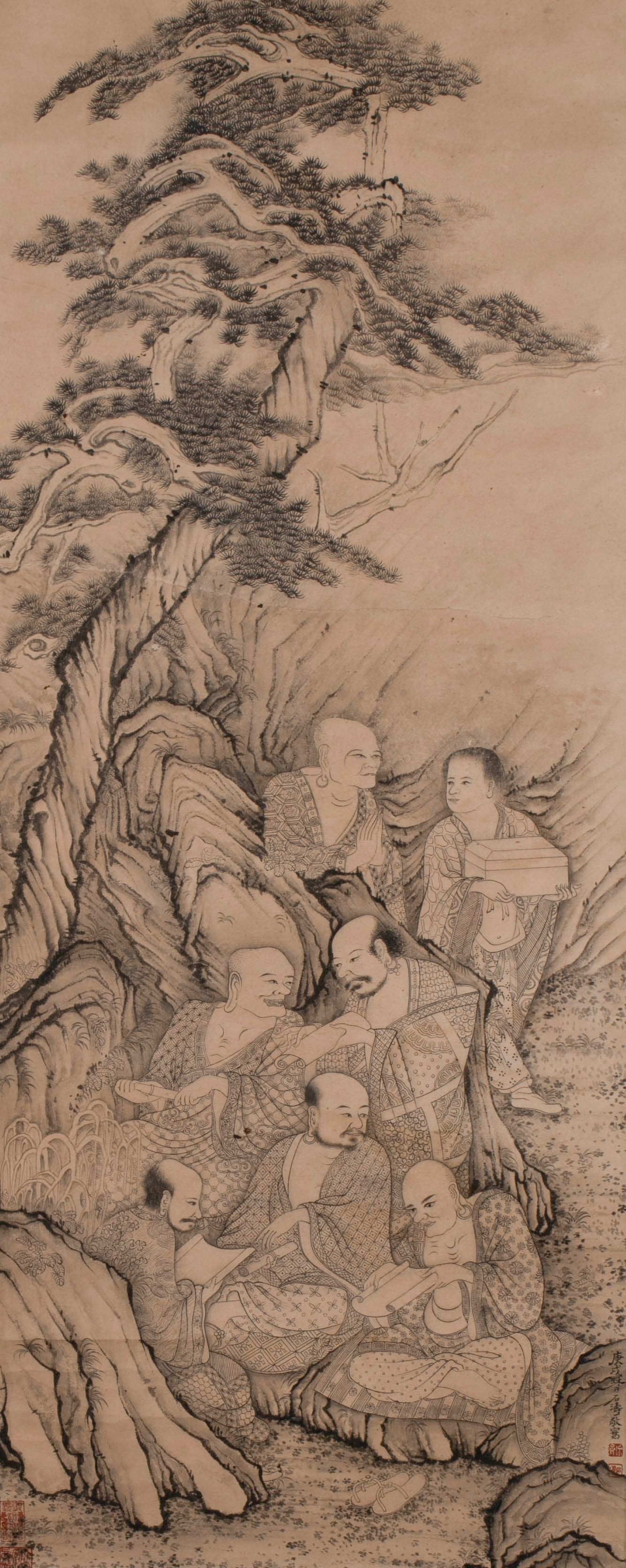 Ming Dynasty, Shitao, Luohan: Ming Dynasty, Shitao, Luohan