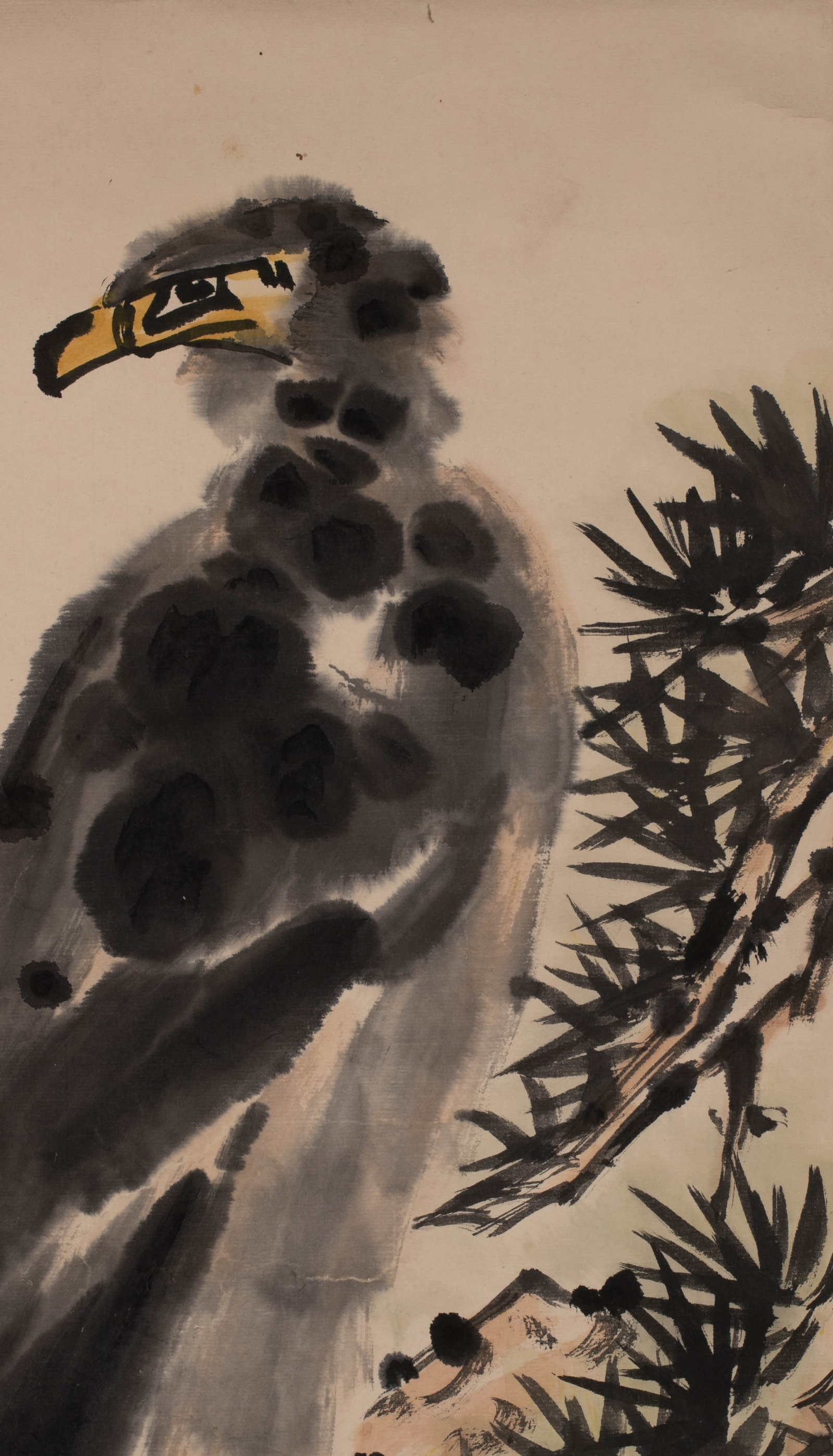 Wei Yinru, eagle on pine - 4