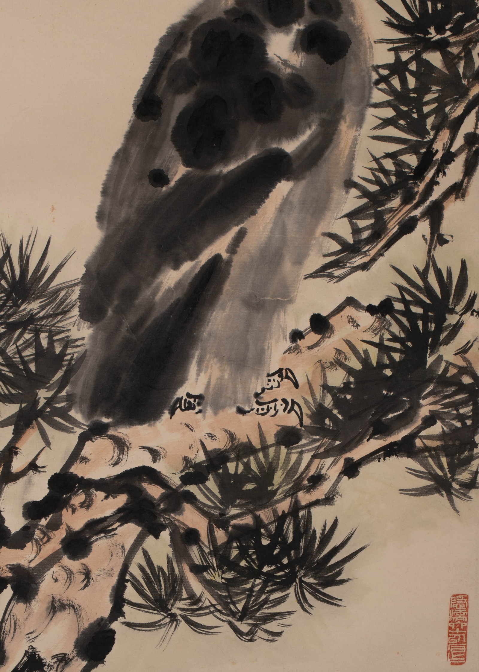 Wei Yinru, eagle on pine - 6