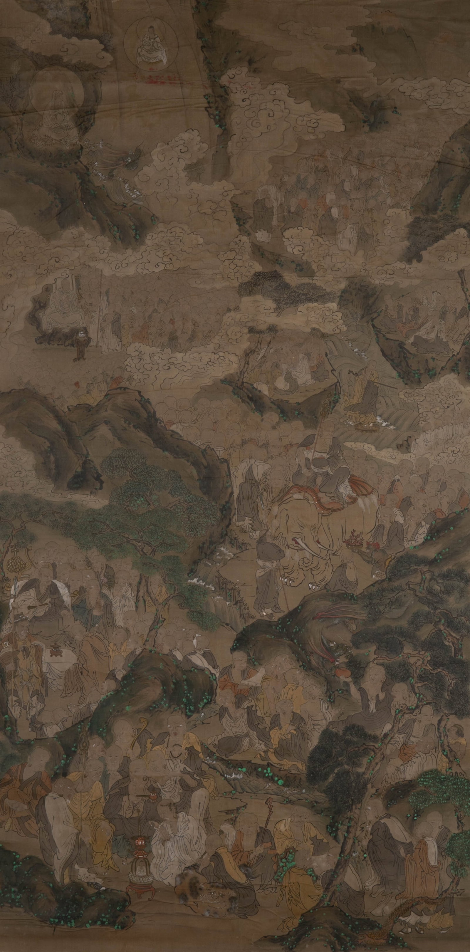 Anonymous, Qing Dynasty Buddhist music painting (1 of 13)