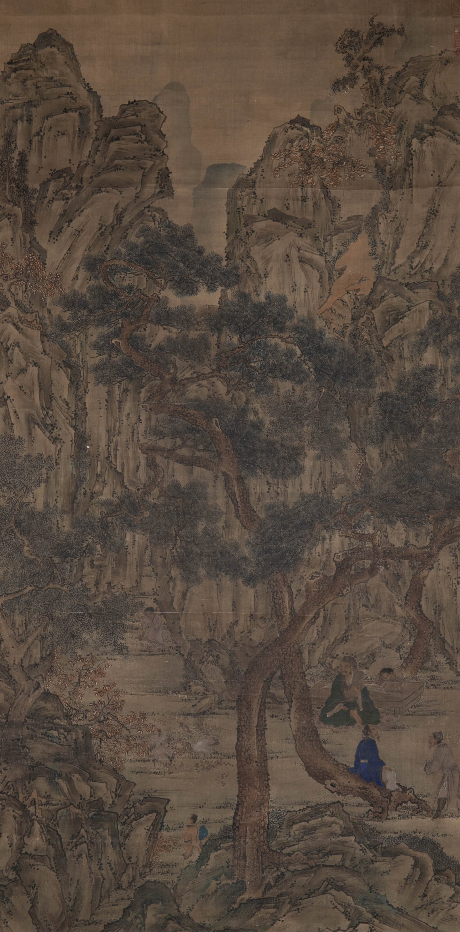 Anonymous, Ming Dynasty, Xishan Gathering Friends (1 of 13)
