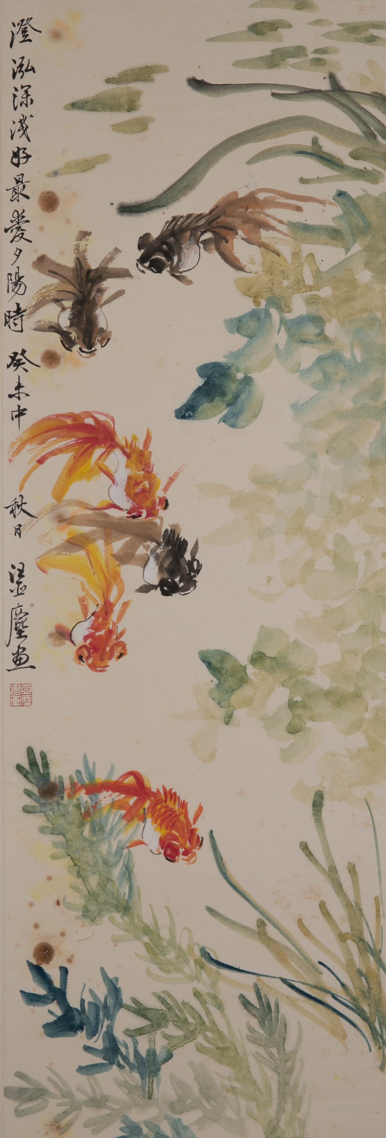 Wang Yachen, goldfish (1 of 10)