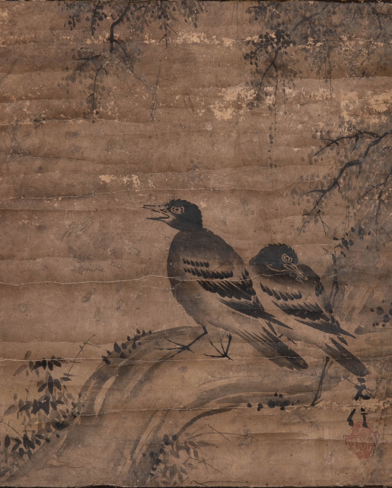 Yuan Xing, two birds: Yuan Xing, two birds