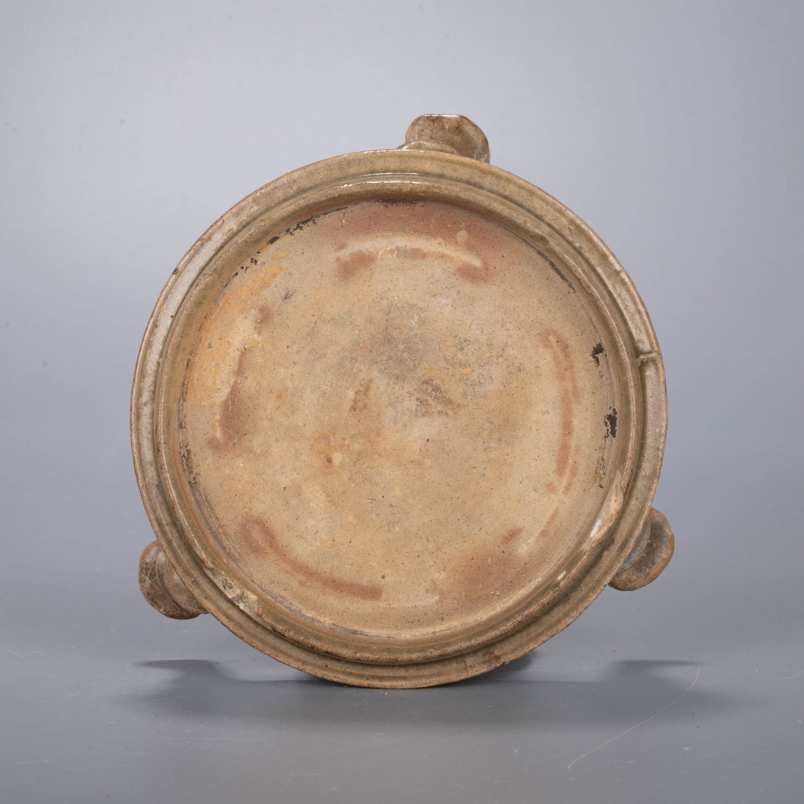 Celadon three-legged inkstone - 6