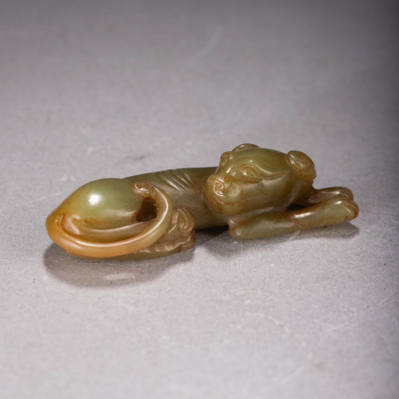 Ancient jade tiger: Ancient jade tiger