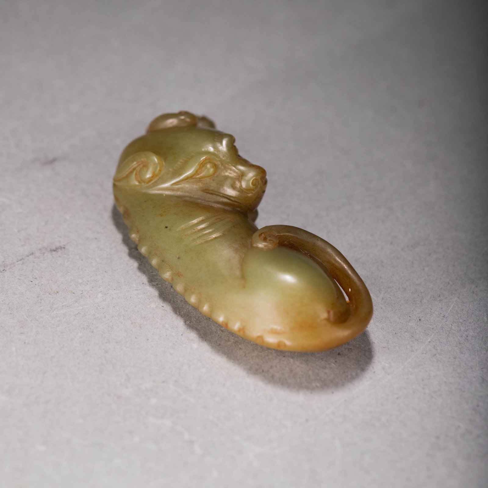 Ancient jade tiger - 3