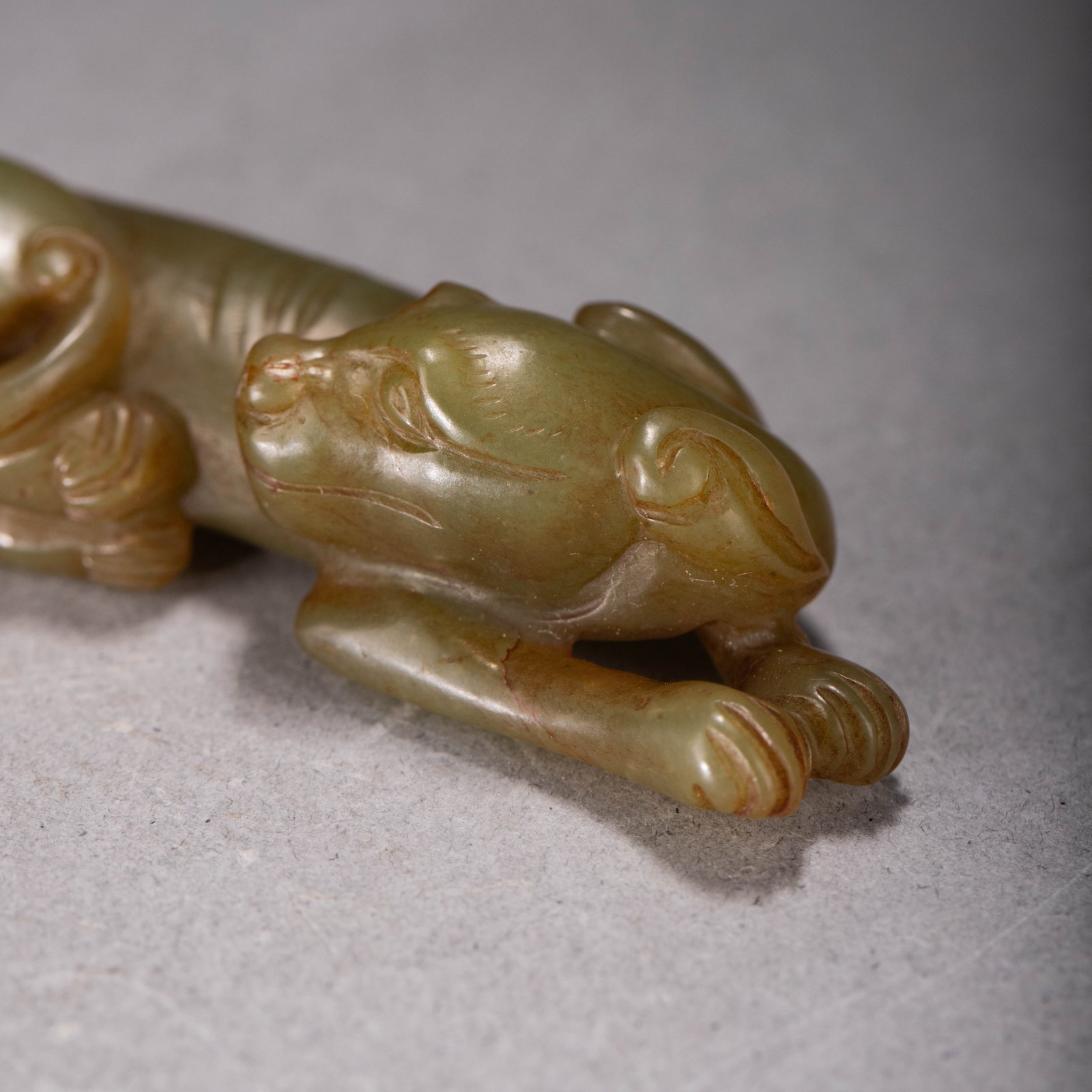 Ancient jade tiger - 4