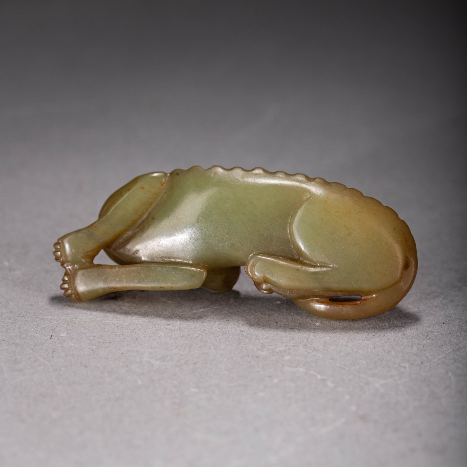Ancient jade tiger - 5