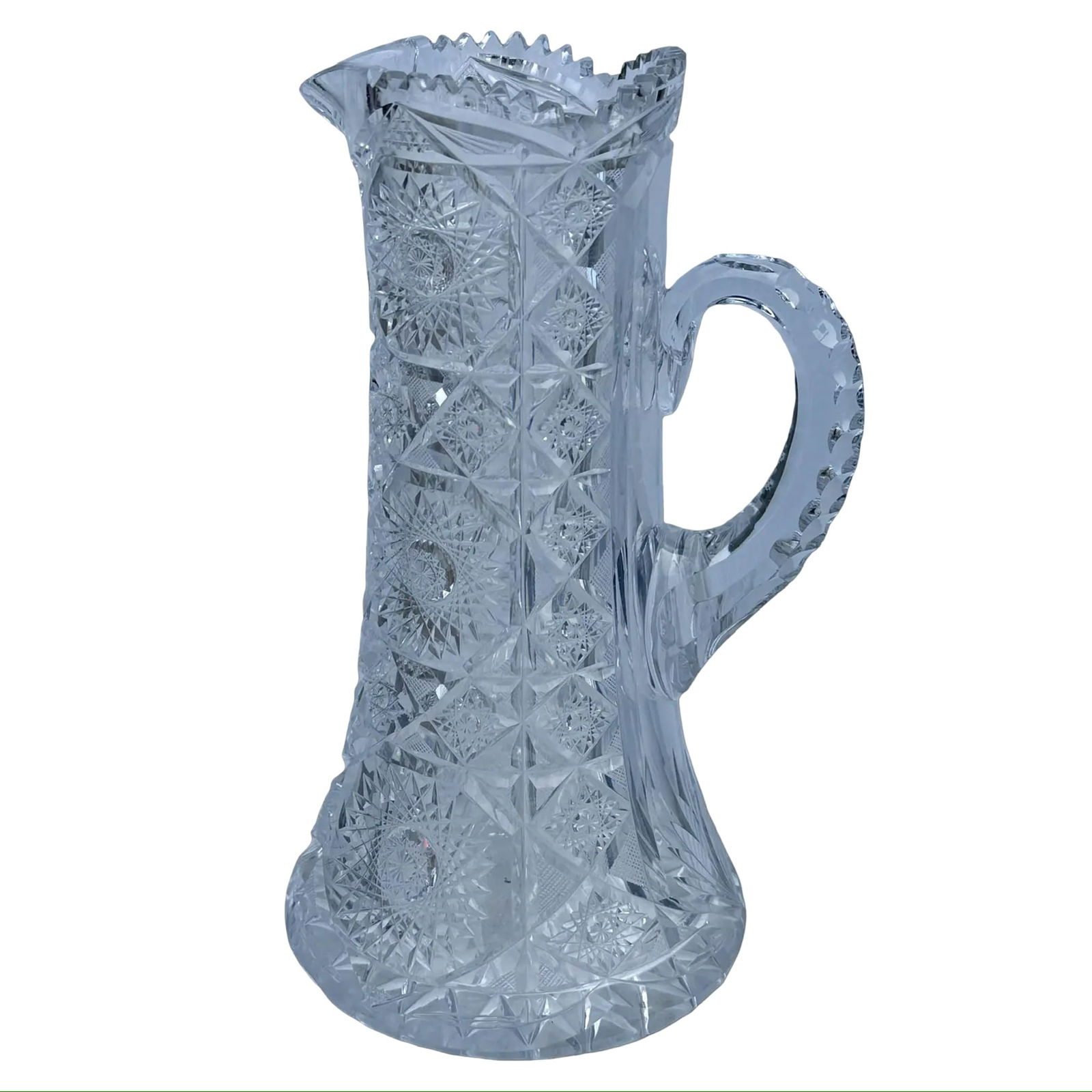 HUGE APB Cut Glass Pitcher (1 of 9)