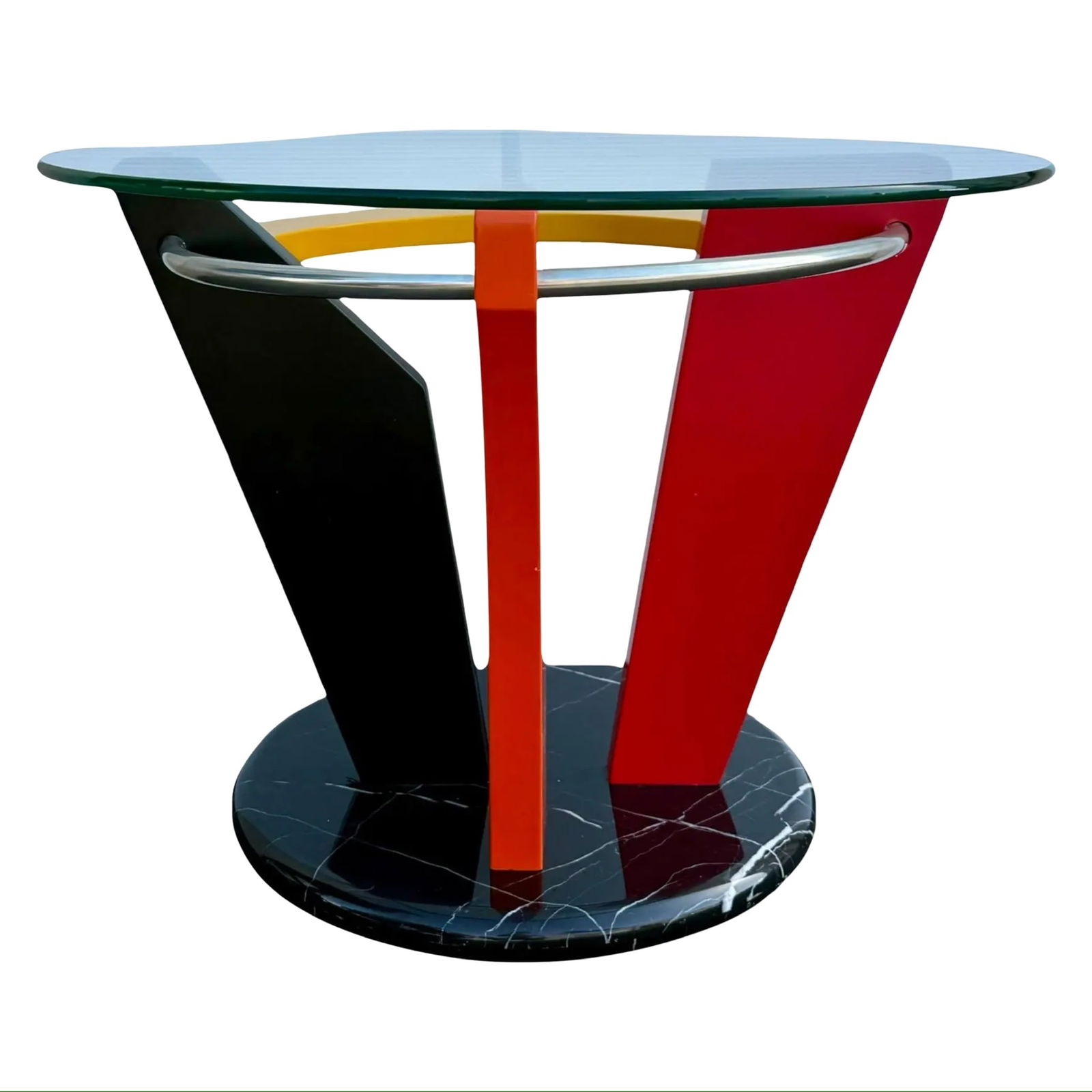 Postmodern Multicolored Coffee Table (1 of 5)