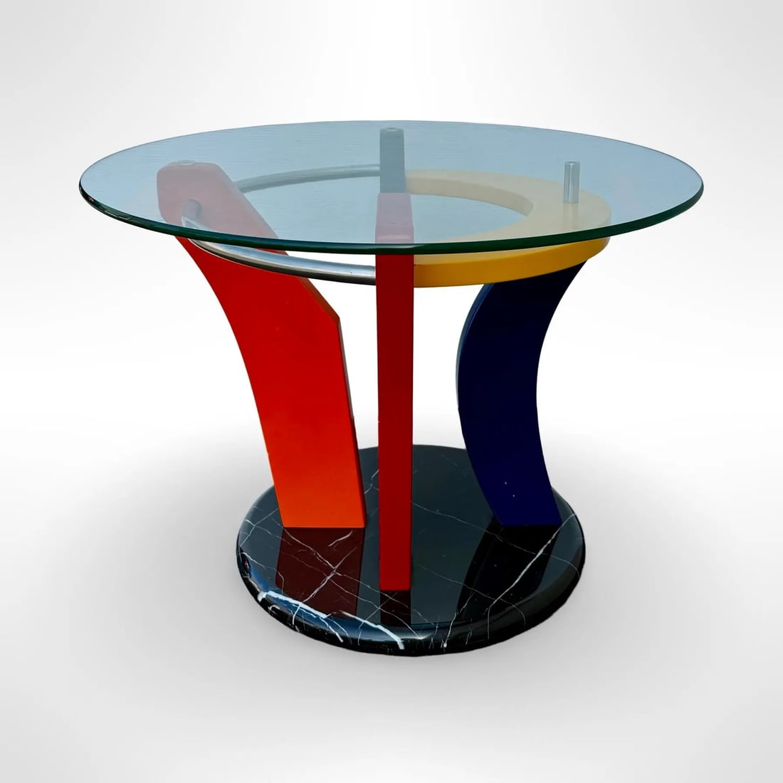 Postmodern Multicolored Coffee Table - 3