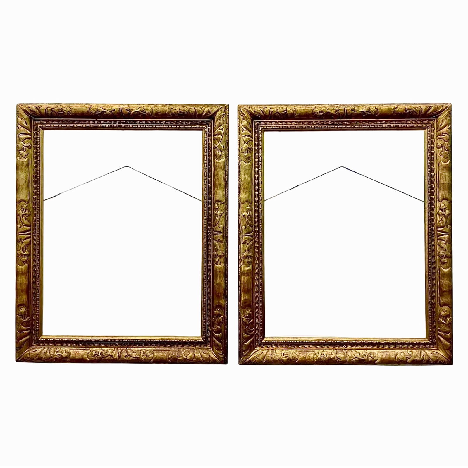Large Spanish Empire Gilt Frames, Pair (1 of 12)